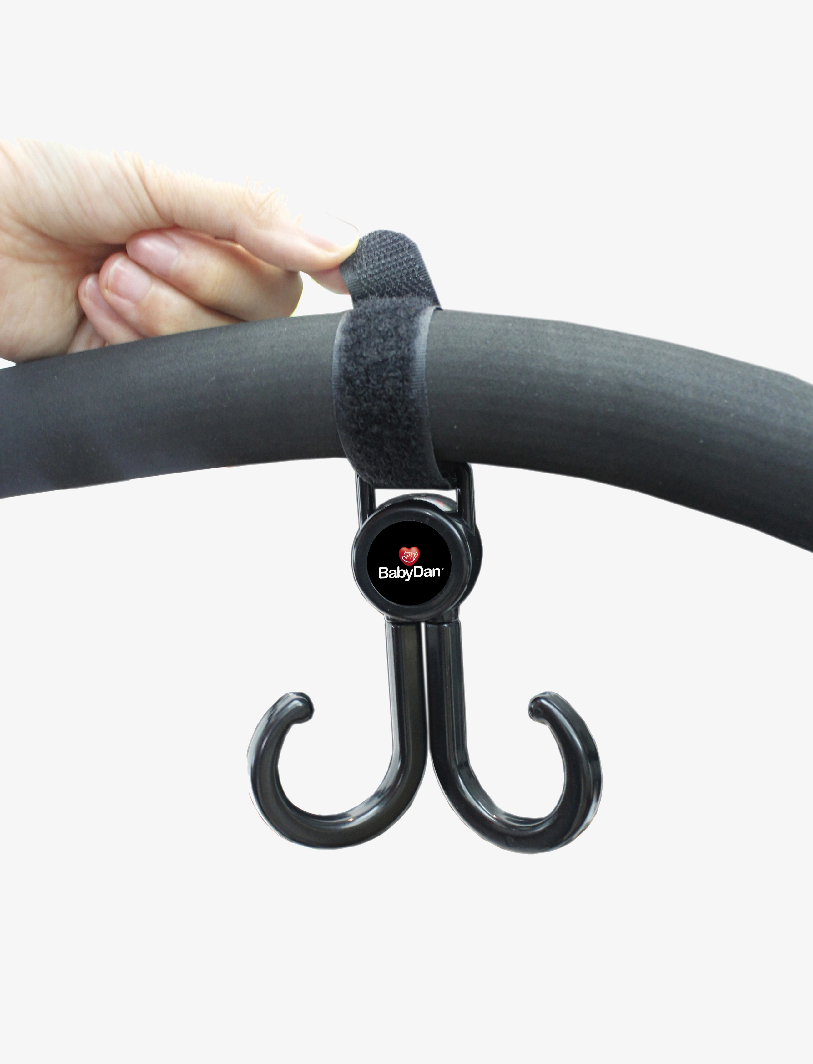 BabyDan - Double Hook for Stoller by BabyDan - barnevognstilbehør - black - 2