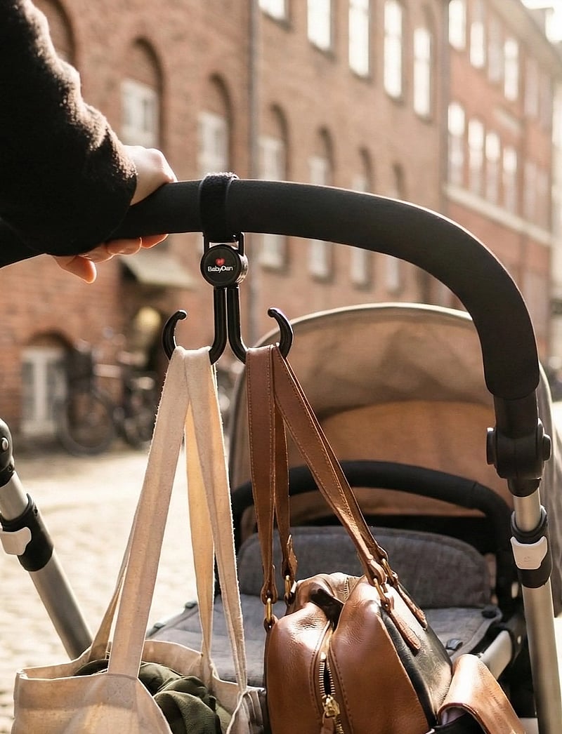 BabyDan - Double Hook for Stoller by BabyDan - kinderwagen-accessoires - black - 0