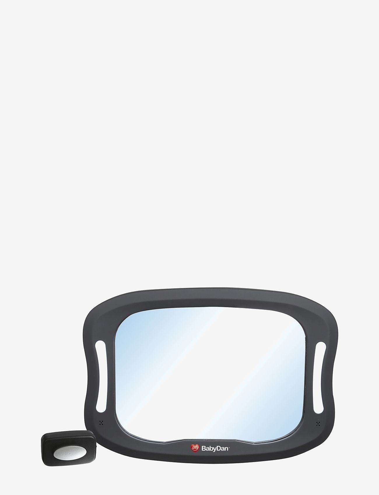 BabyDan - Car Seat Mirror with LED light by Babydan - traveling with baby - black - 1