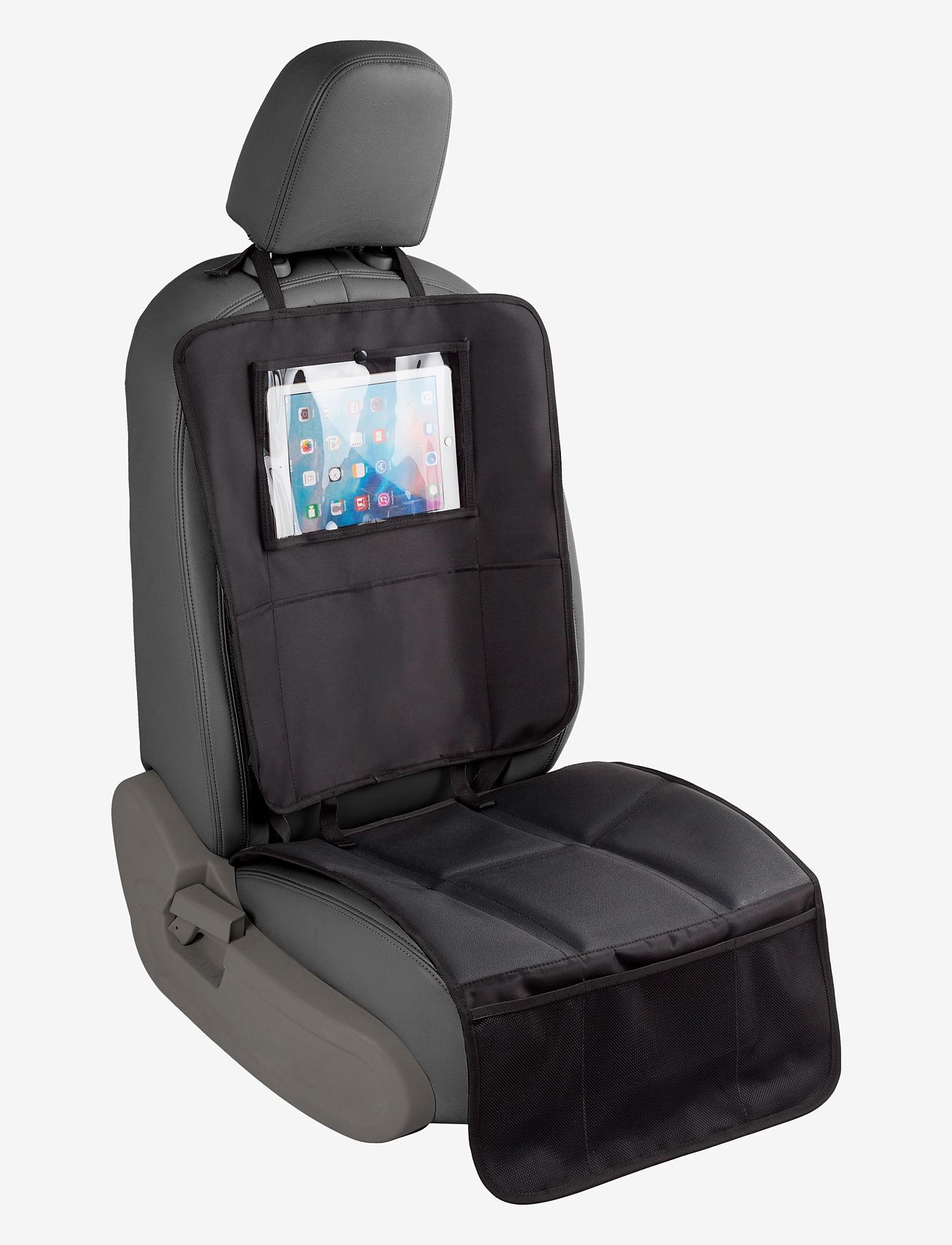 BabyDan - 3 in 1 Car Seat Protector By BabyDan - rejser med baby - black - 2