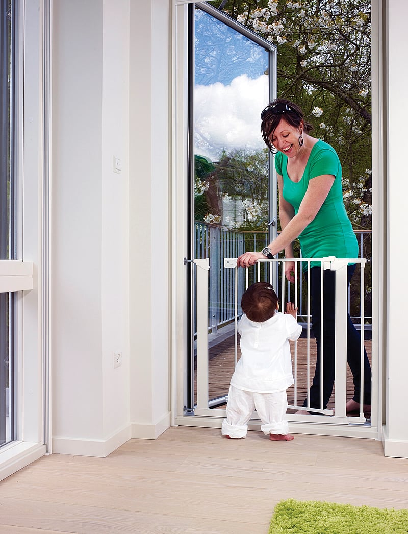 BabyDan - BabyDan Premier, white, 1 extension - schutzgitter - white - 4
