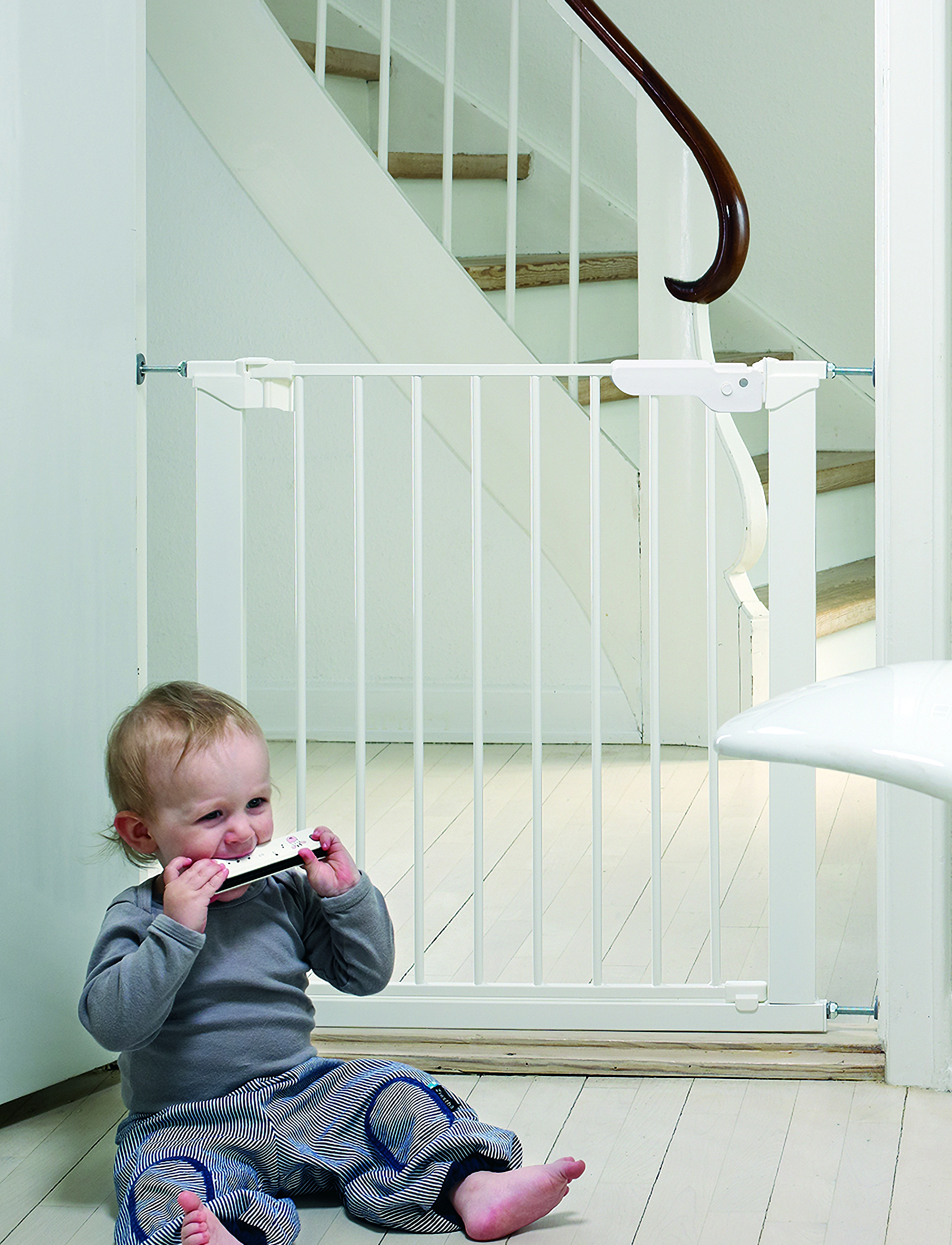 BabyDan - BabyDan Premier, white, 1 extension - schutzgitter - white - 5