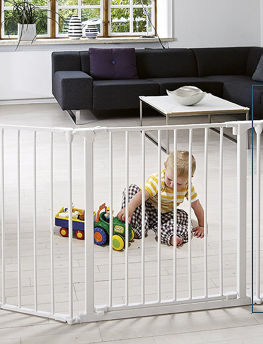 BabyDan - BabyDan Flex L, White - portes de sécurité - white - 0