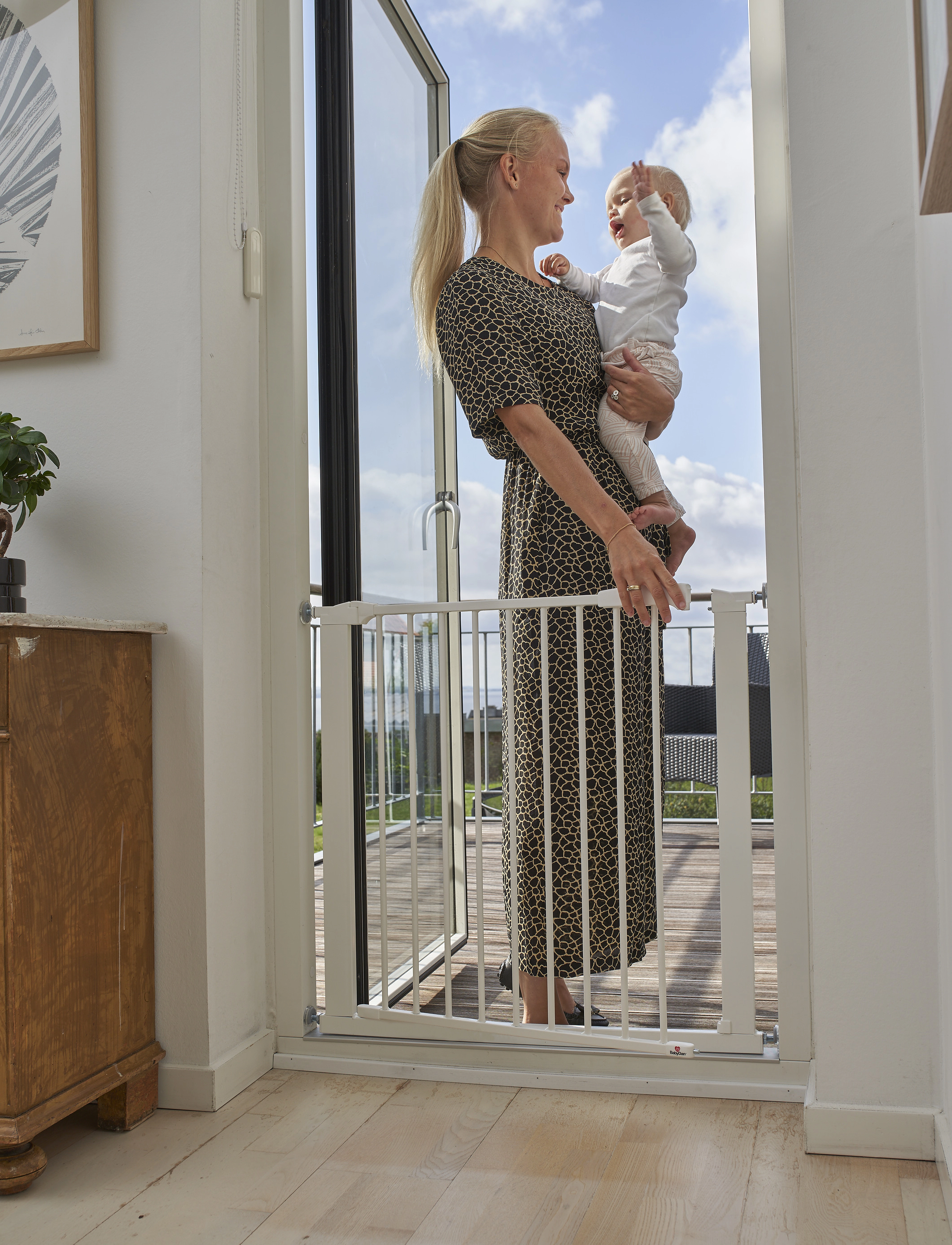 BabyDan Perfect Close, White, 77.3-83.50 cm, Care & Hygiene, Weiß - Baby Safety, Kinder