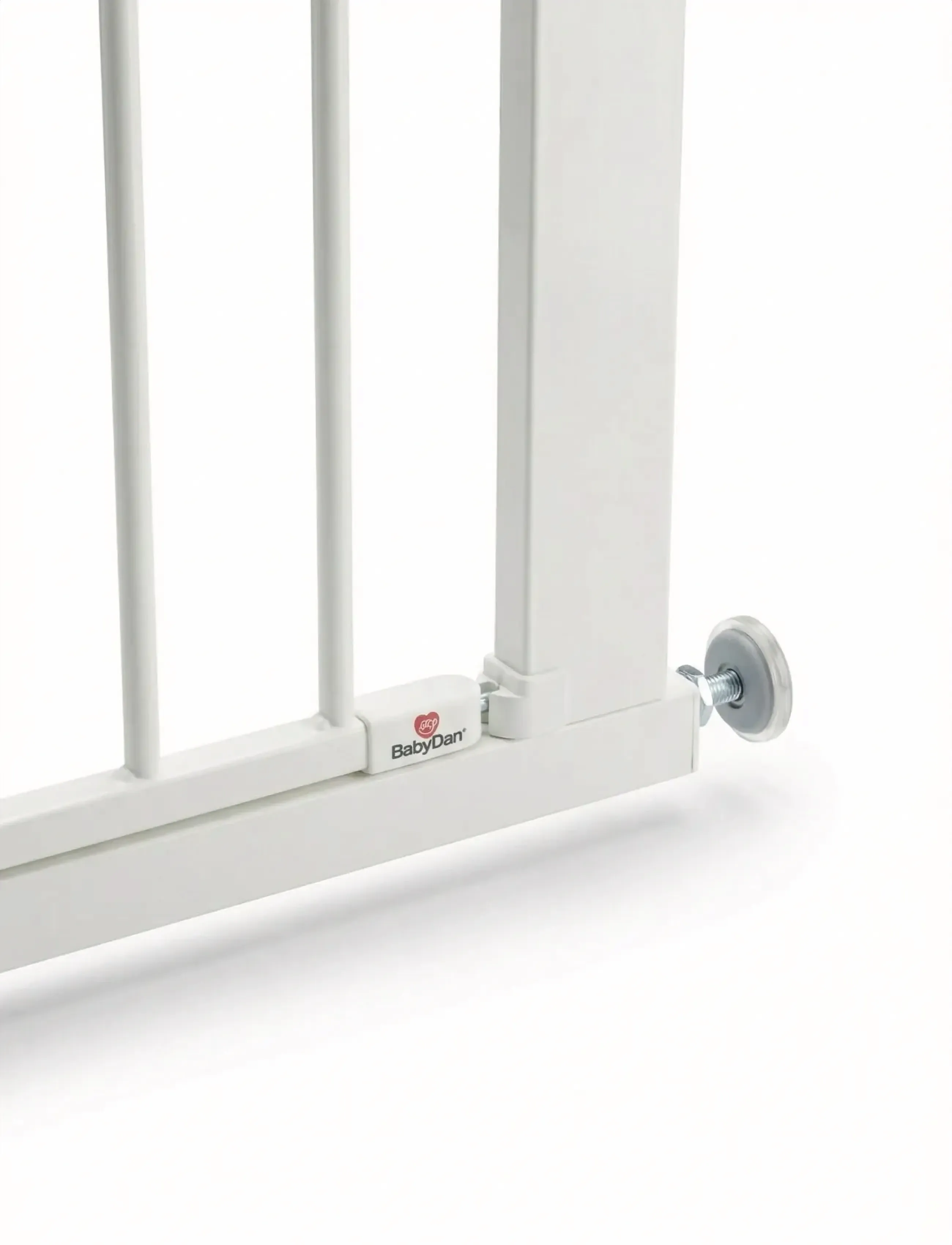 BabyDan - BabyDan Perfect Close, White - schutzgitter - white - 5