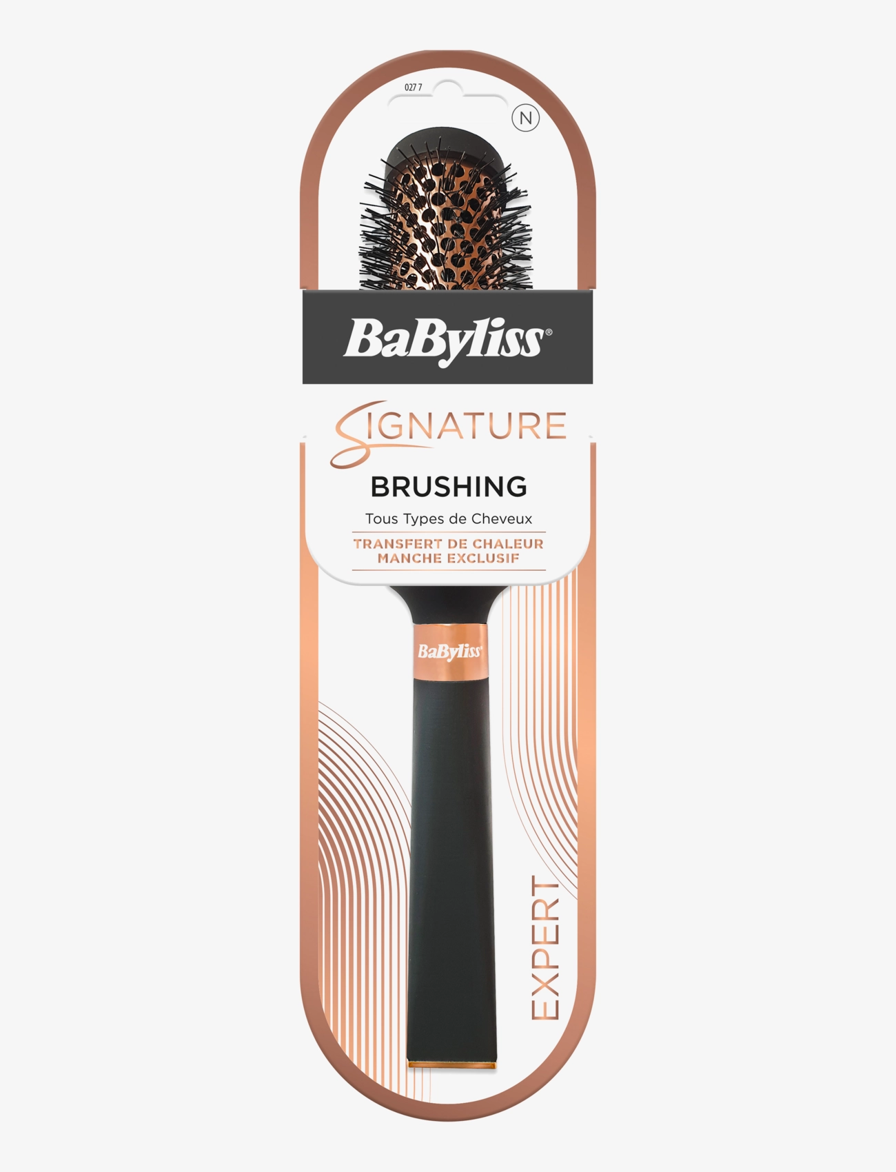 Babyliss Paris Signature Styling Brush 34 Mm, Rund børste, Nude, Str: 1 pcs
