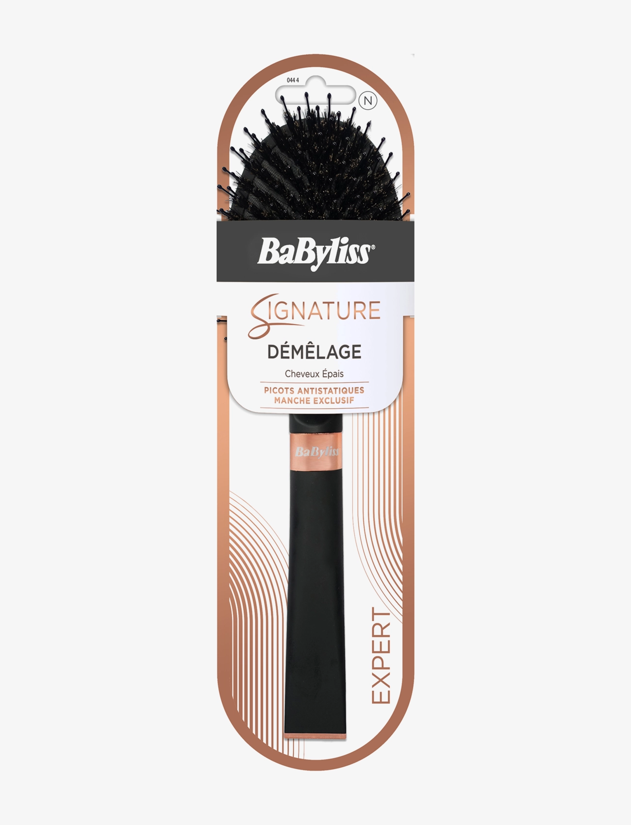 Babyliss Paris Signature Paddelborste Vildsvin/Nylon - Hårborstar & kammar - CLEAR / undefined