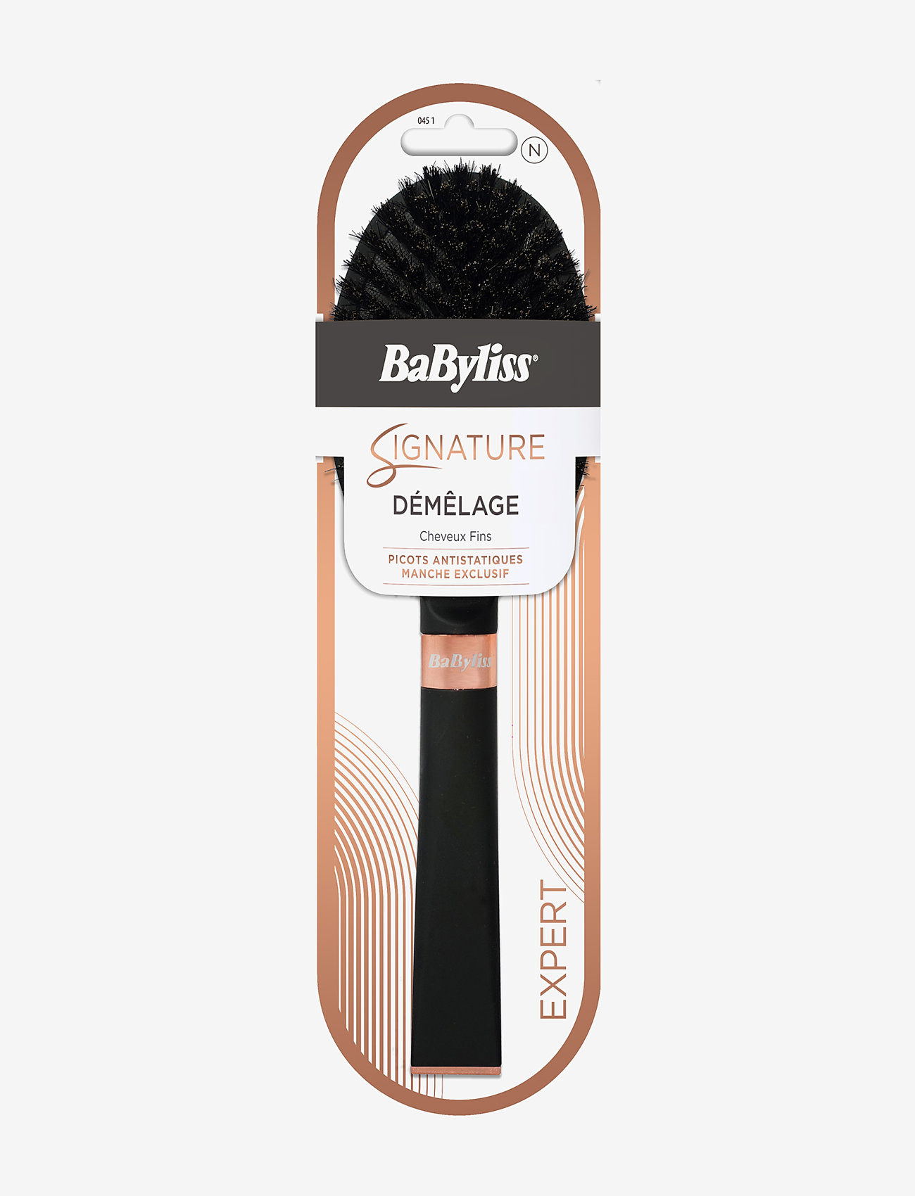 Babyliss Paris - Signature Paddelborste Vildsvin - clear - 0