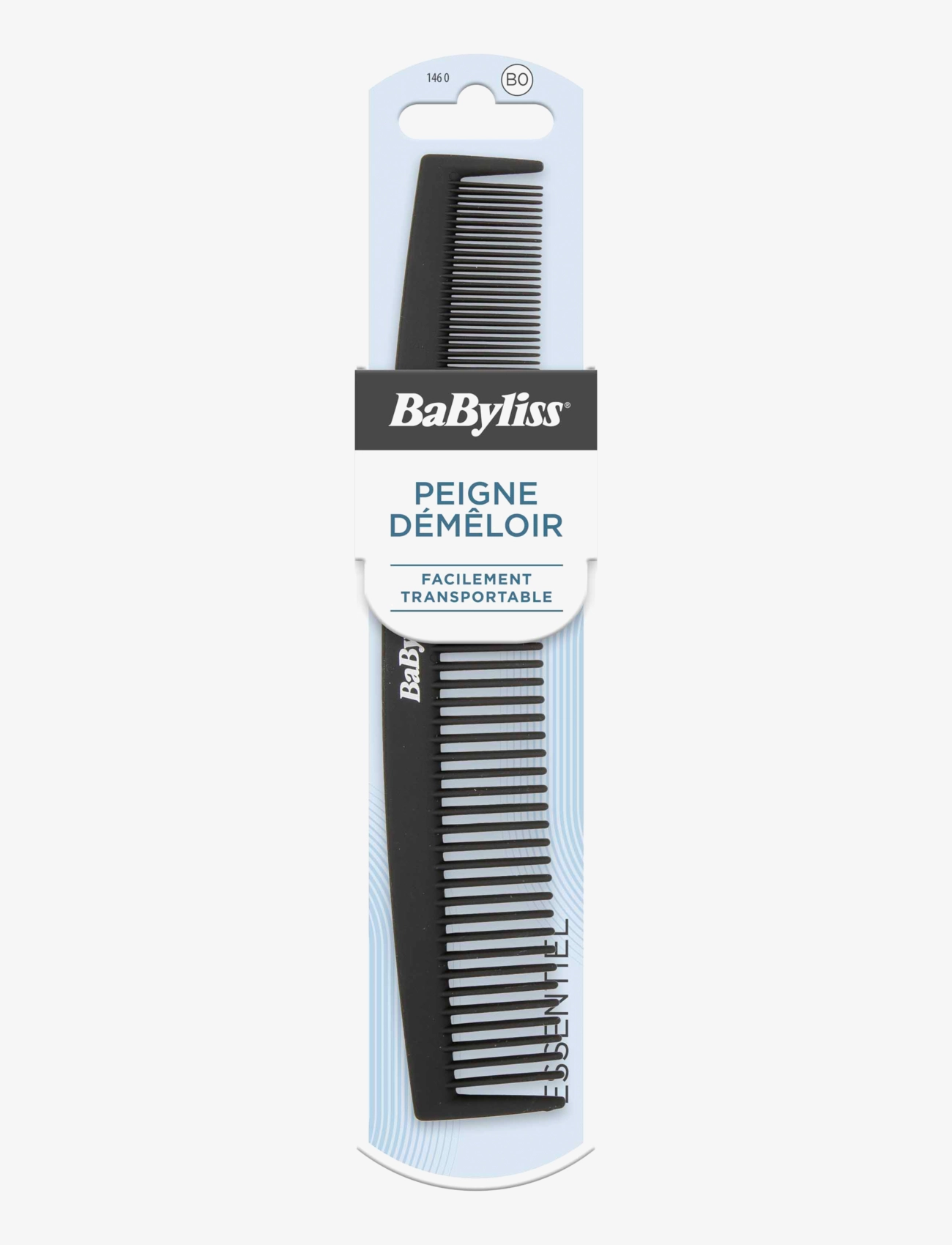 Babyliss Paris Hairdresser Comb In Velvet Touch, Hair Brushes & Kam, Nude, Str: 1 pcs