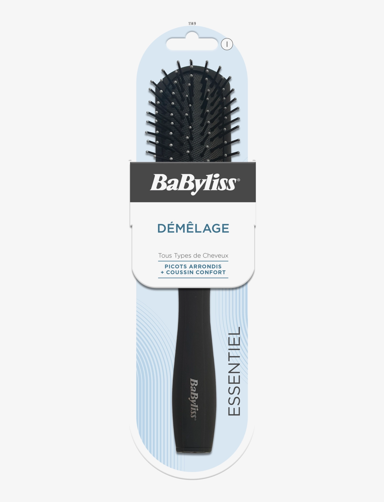 Babyliss Paris Allround Brush Black - Paddelbørster - CLEAR / undefined