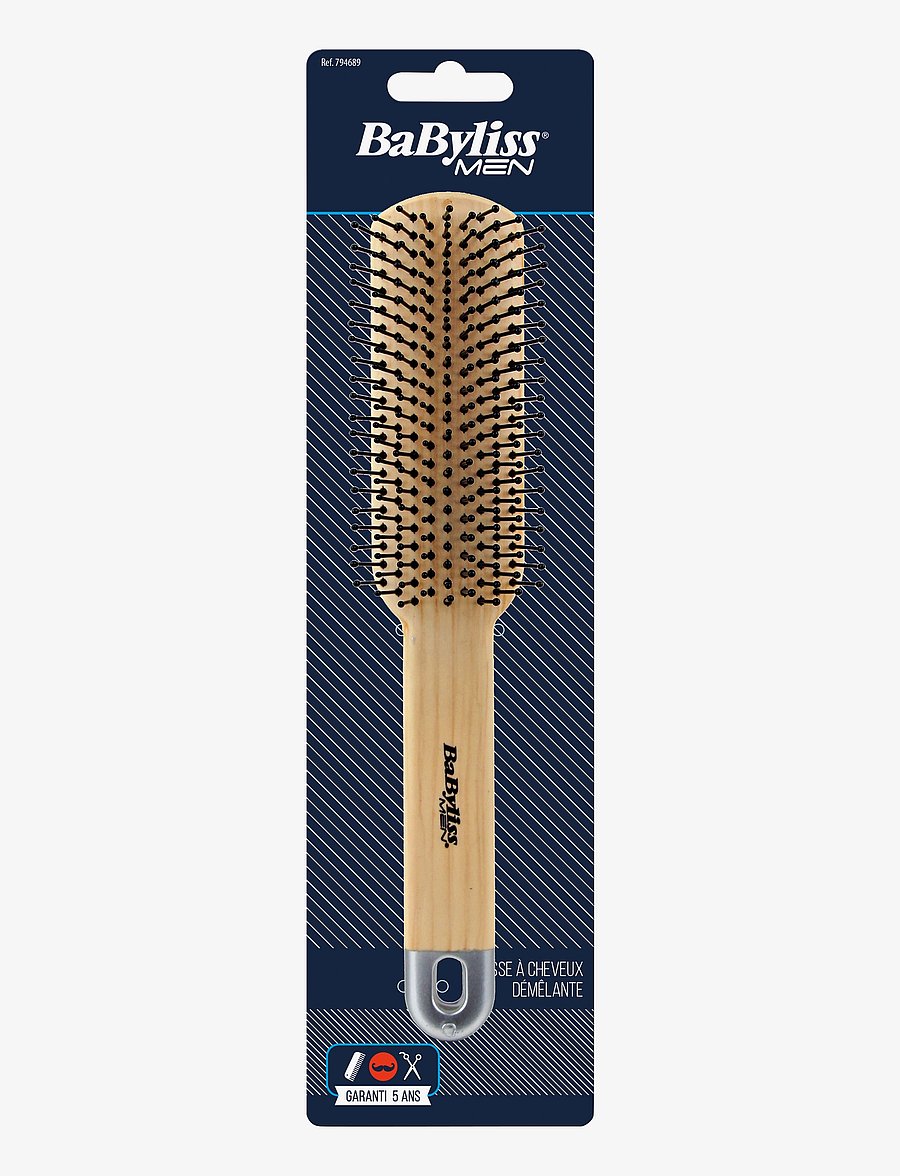 Babyliss Paris - Hair brush men - juukseharjad ja kammid - clear - 0