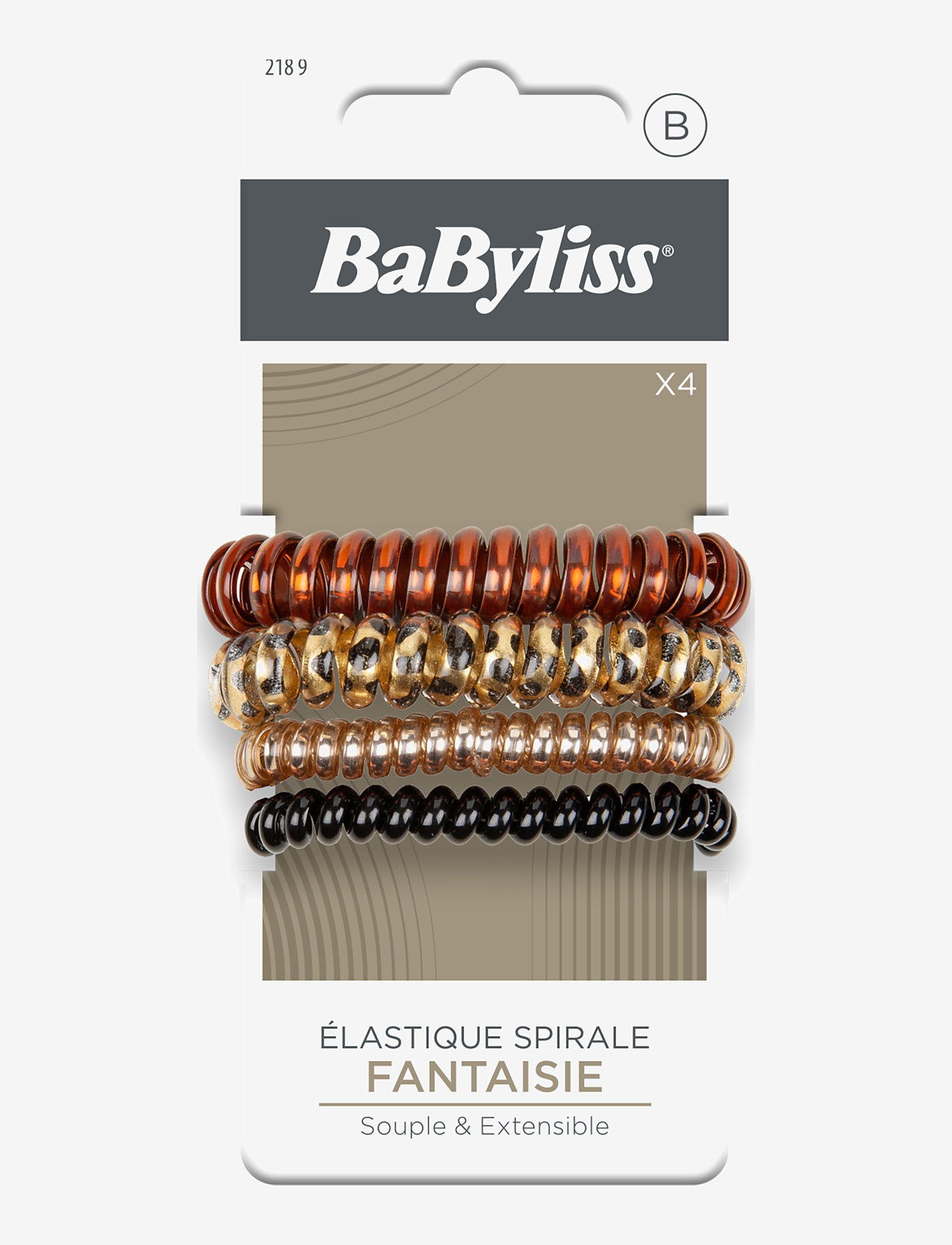 Babyliss Paris - Wavylastics 4PK - scrunchies - clear - 0