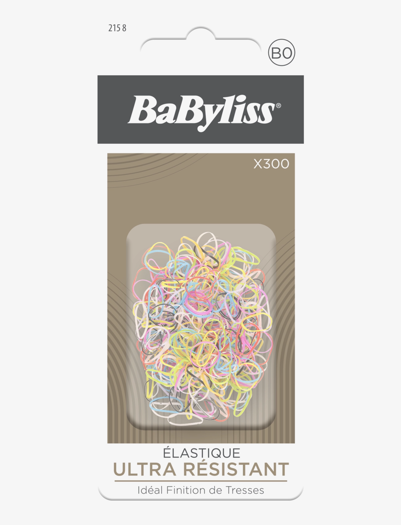 Babyliss Paris Magic elastics multicolour 300PK - Scrunchies - CLEAR / undefined