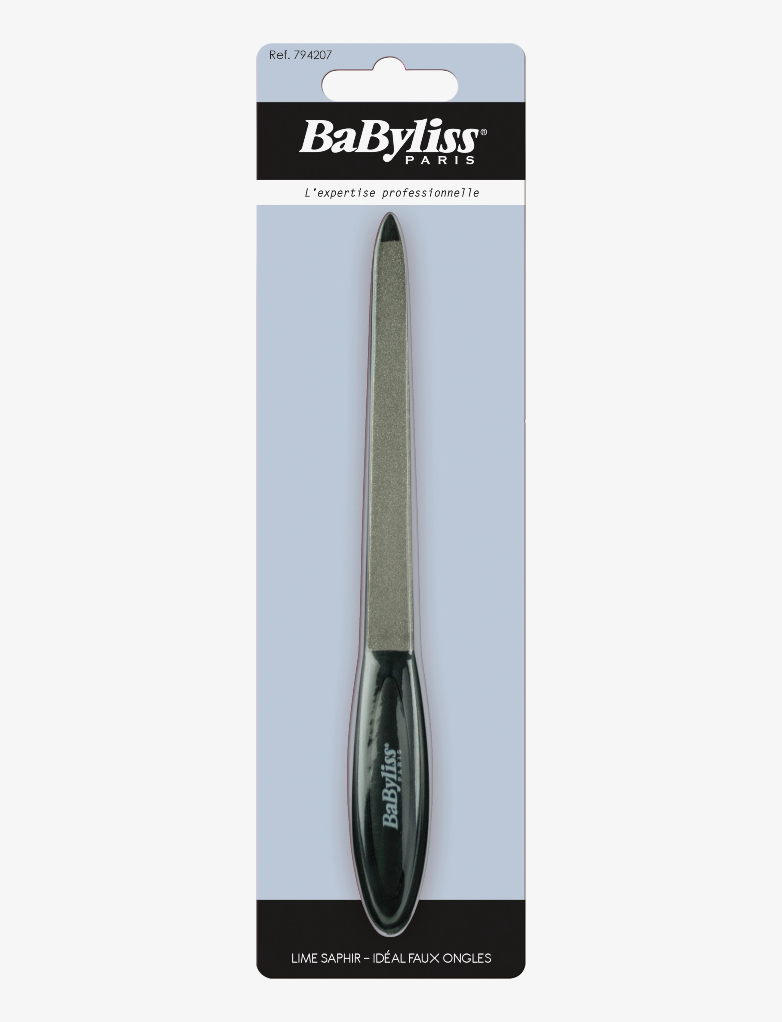 Babyliss Paris Saphire File, Neglepleje, Sort, Str: ONE SIZE