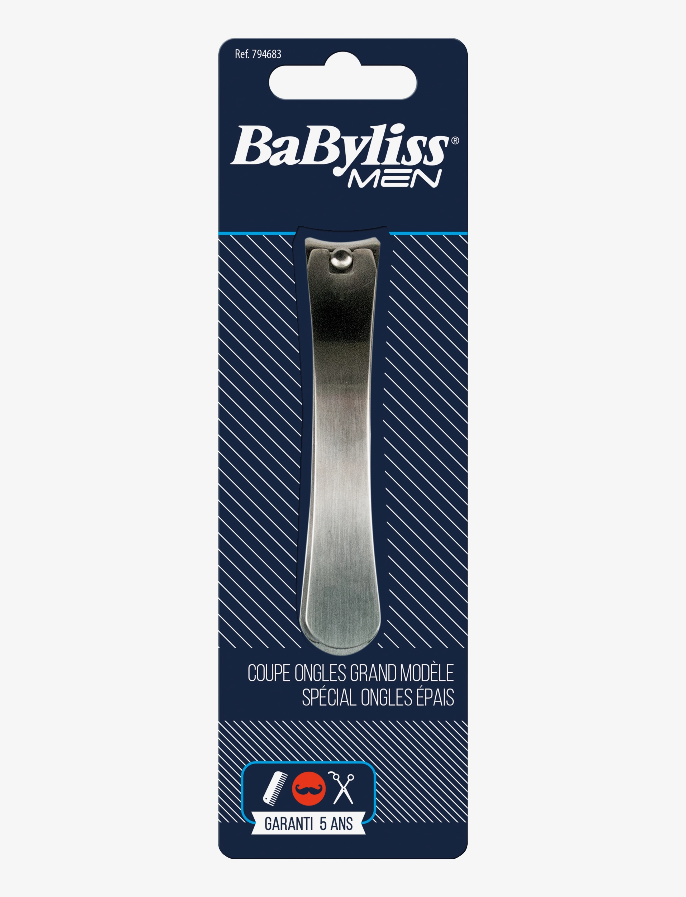 Babyliss Paris Nail clippers large men - Skjønnhet - CLEAR / undefined