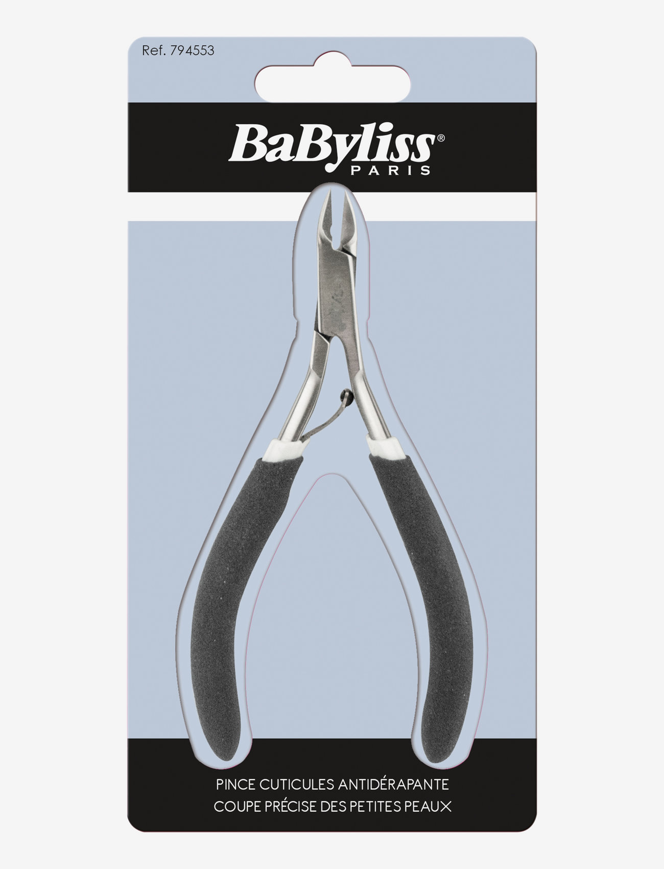 Babyliss Paris - CUTICULE CLIPPER WITH ANTI-GRIP HANDLES - smink - clear - 0