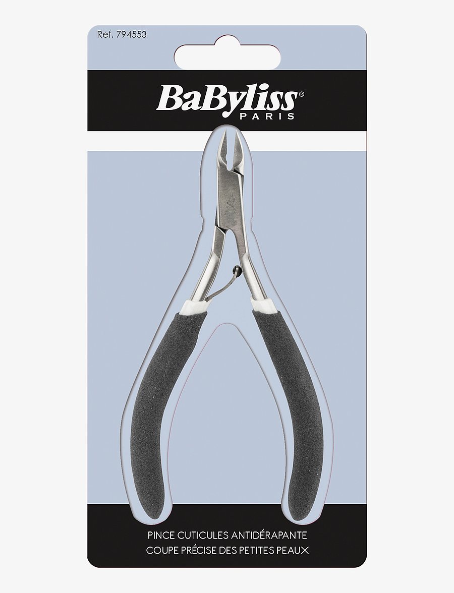 Babyliss Paris - CUTICULE CLIPPER WITH ANTI-GRIP HANDLES - makeup - clear - 0