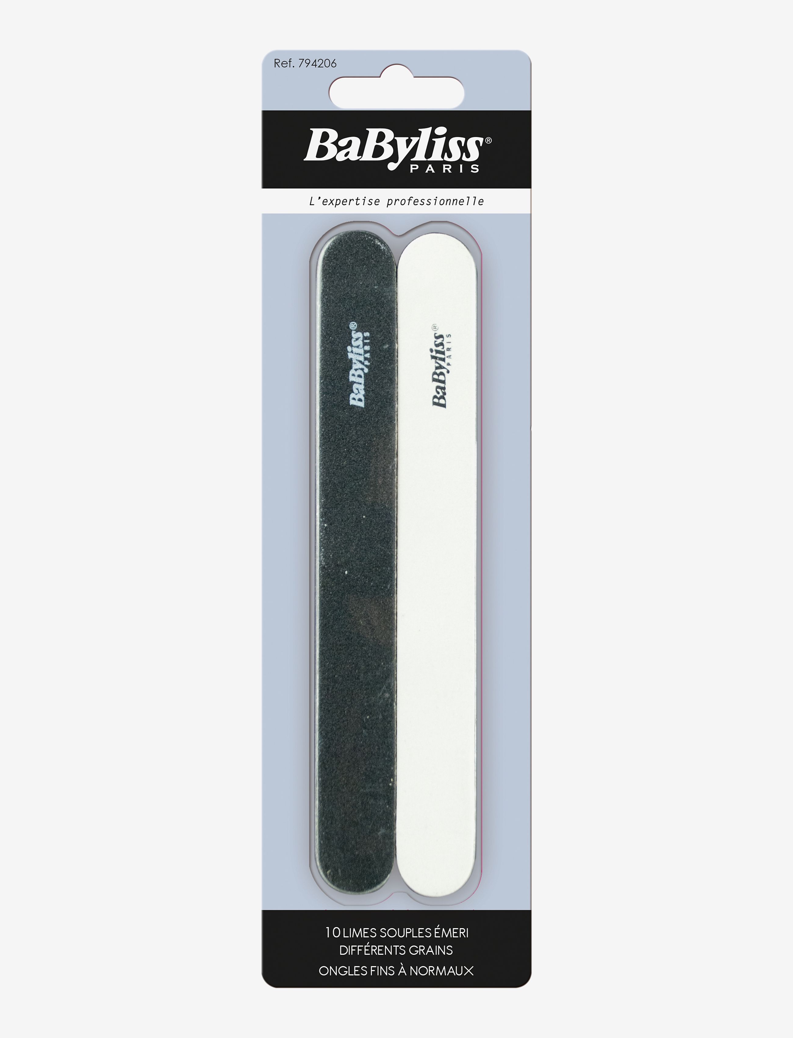 Babyliss Paris Emery boards PRO 10 pcs - Skjønnhet - NO COLOR / undefined