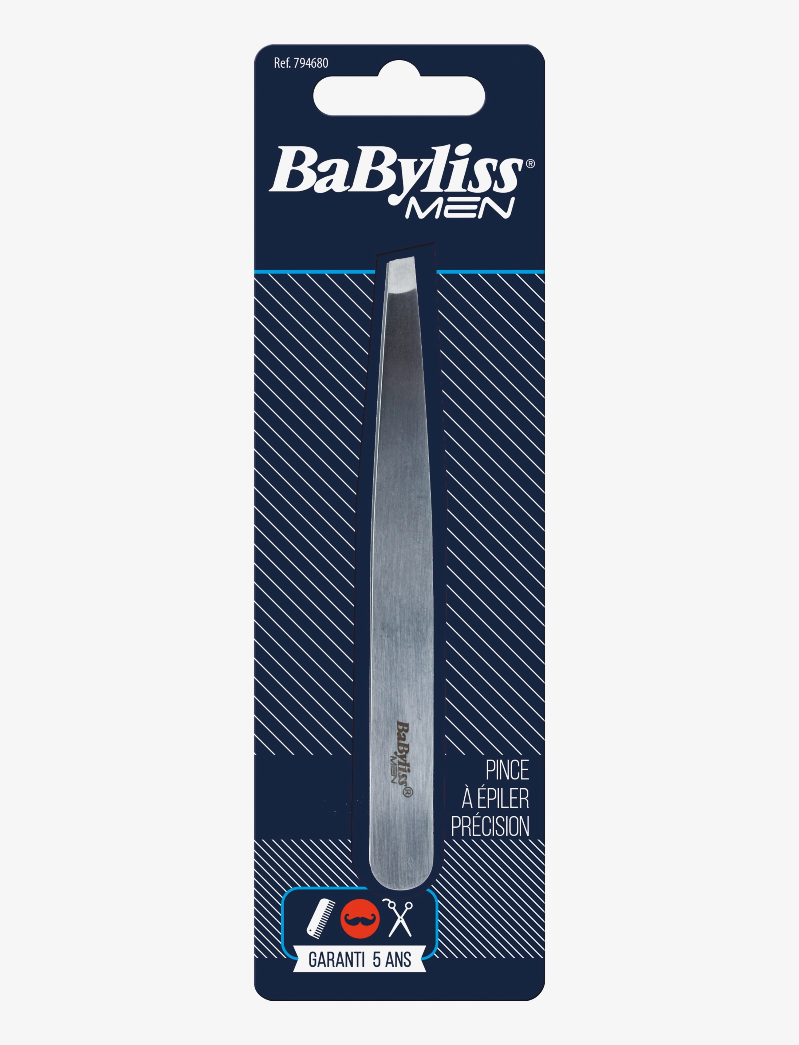 Babyliss Paris Tweezer, One Size, Silver, Skønhed Mænd > Barberingsprodukter, Herre