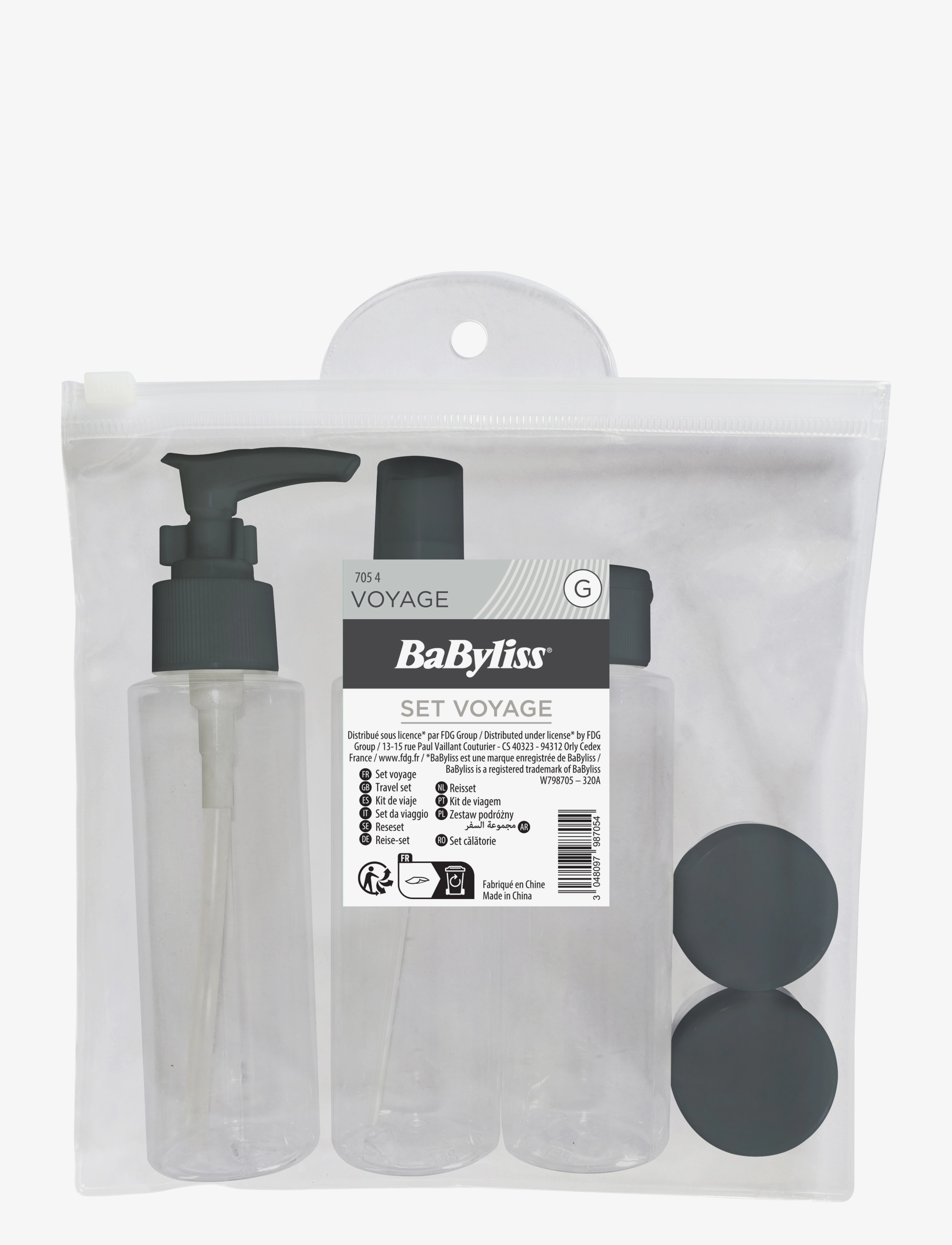 Babyliss Paris Travel Kit - Jõulukingid - CLEAR / undefined