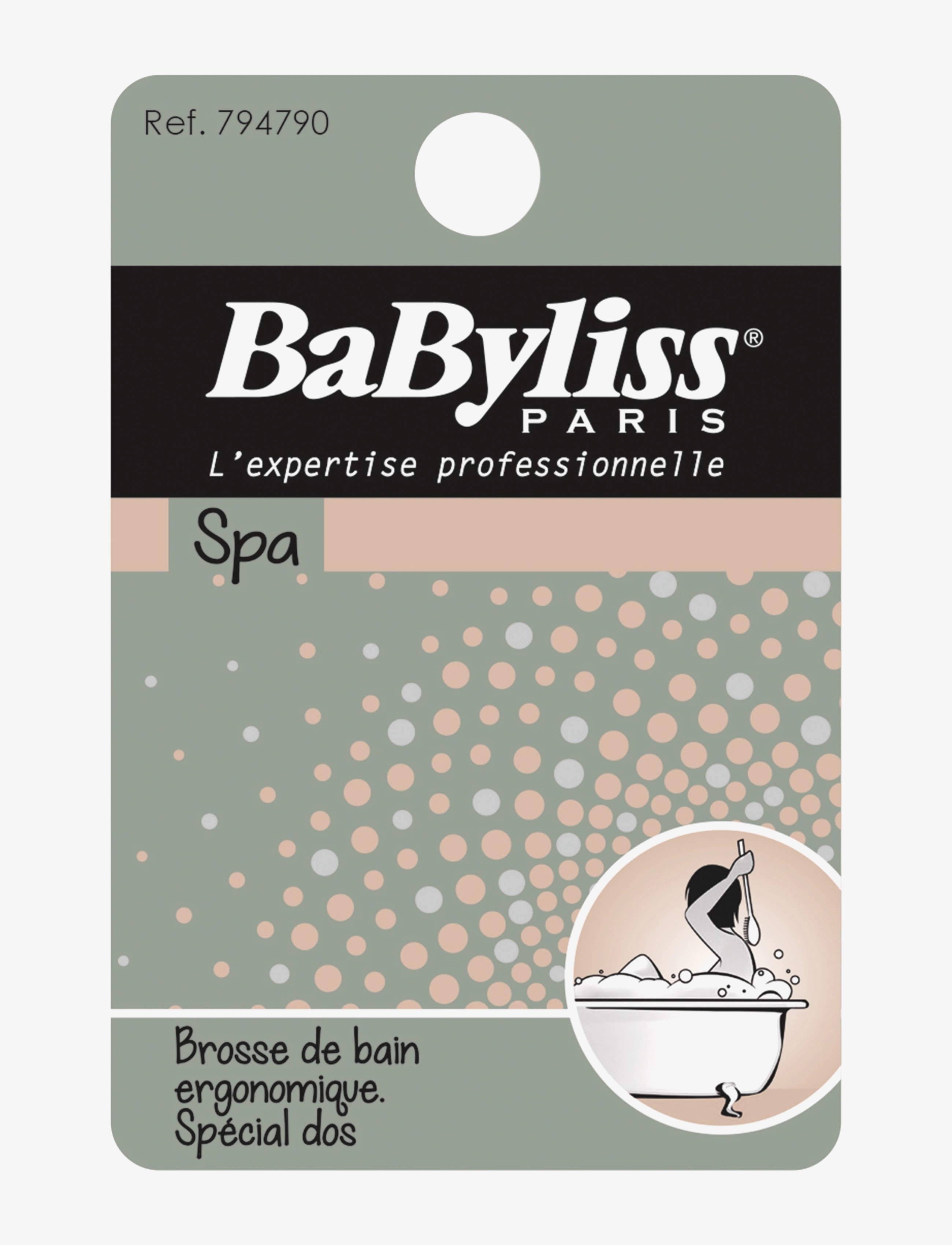 Babyliss Paris - Bath brush wood - clear - 1