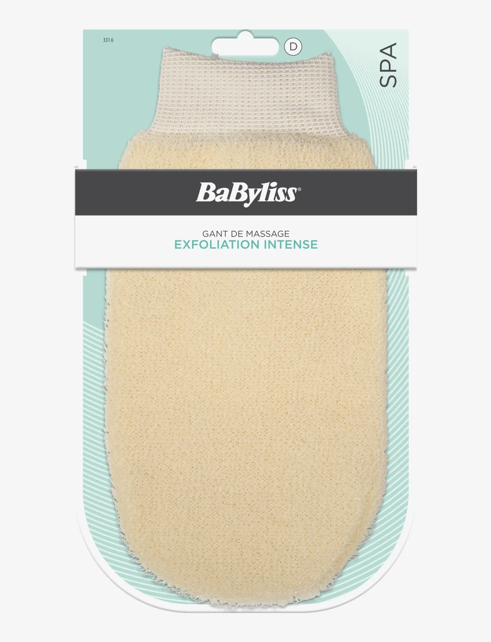 Babyliss Paris - Massagevante Exfolierande - keha koorimine - clear - 0