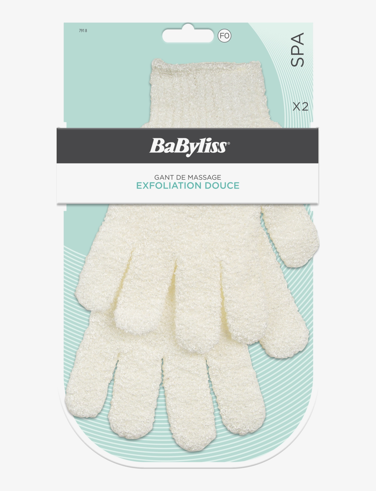 Babyliss Paris Skrubbhandskar, Bodyscrub, Nude, Str: ONE SIZE