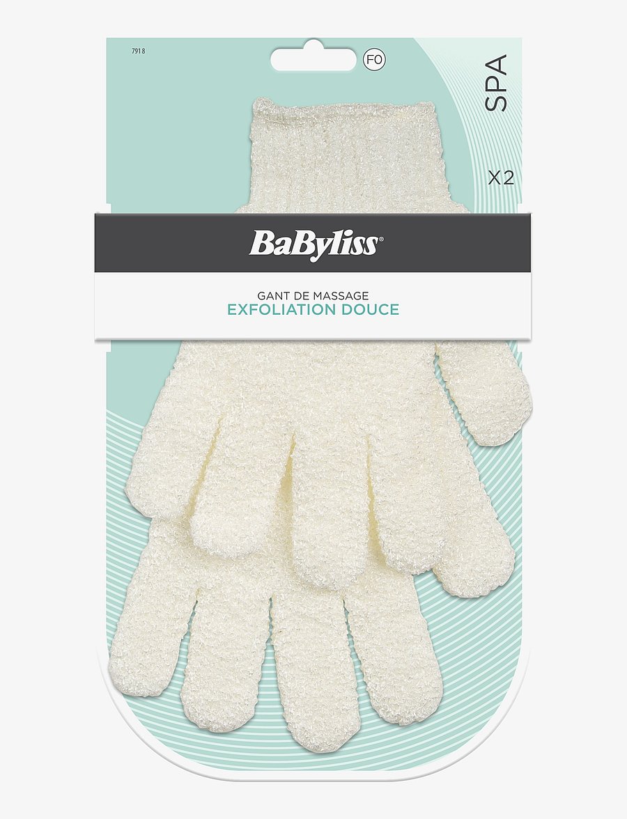Babyliss Paris - Skrubbhandskar - keha koorimine - clear - 0