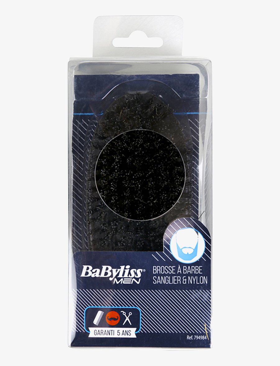 Babyliss Paris - HAIR AND BEARD MIXED BRISTLE BRUSH - harjat & kammat - clear - 0
