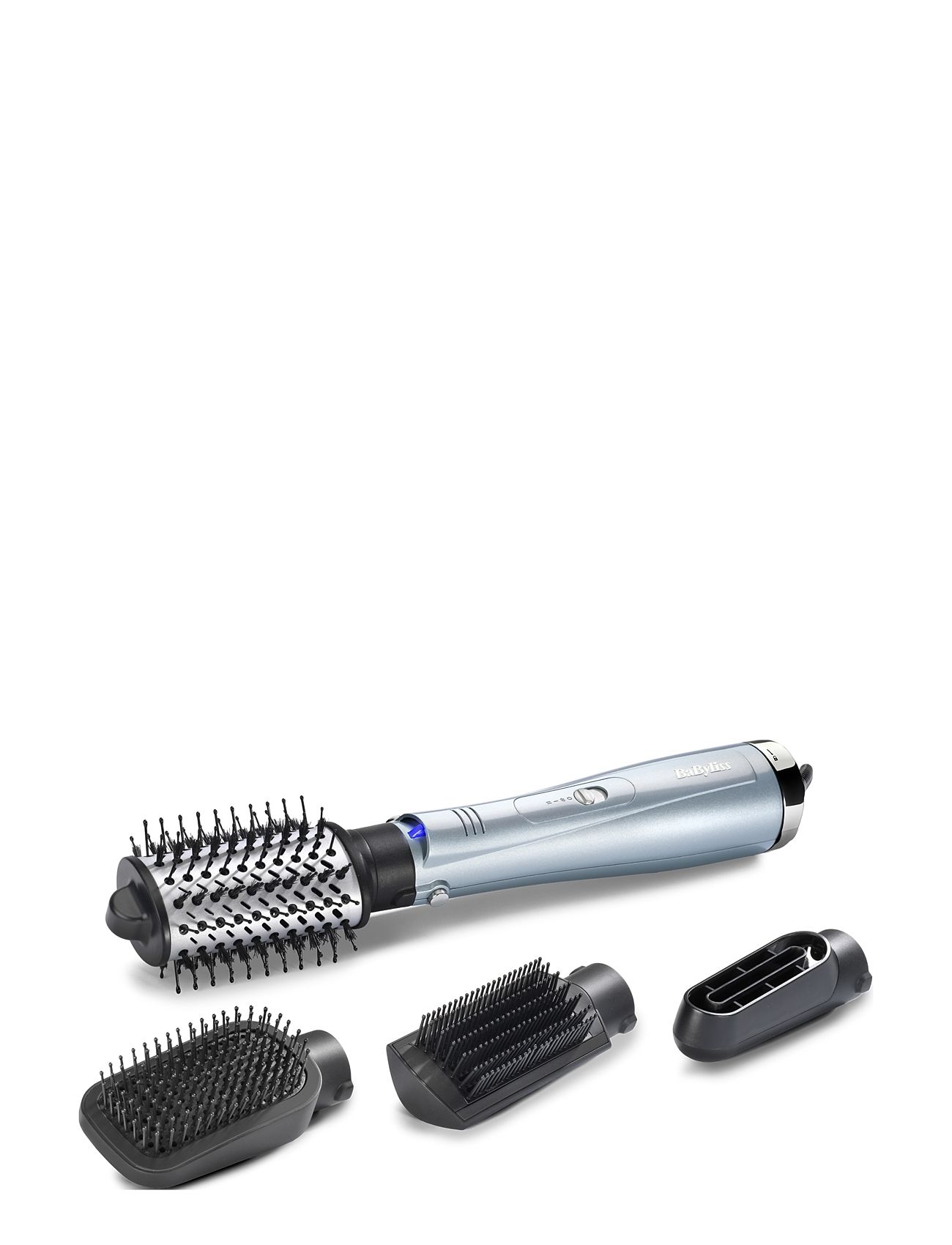 BaByliss Hydro-Fusion 4 In 1 Hairdryer Brush - Blue - ONE SIZE