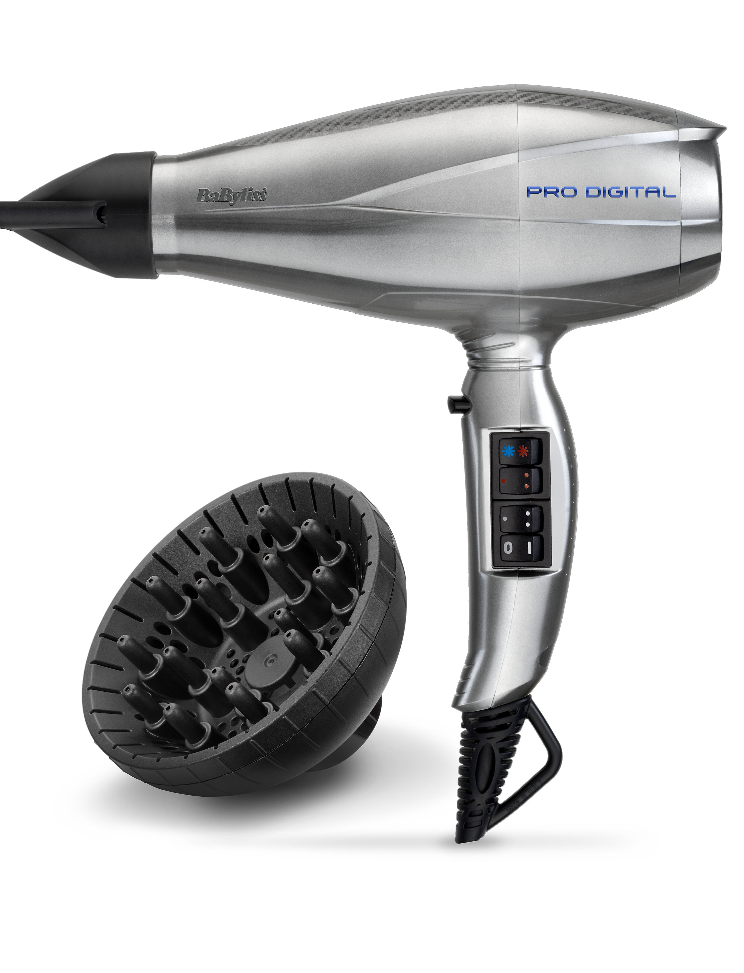 BaByliss - Pro Digital - styling værktøjer - silver - 4