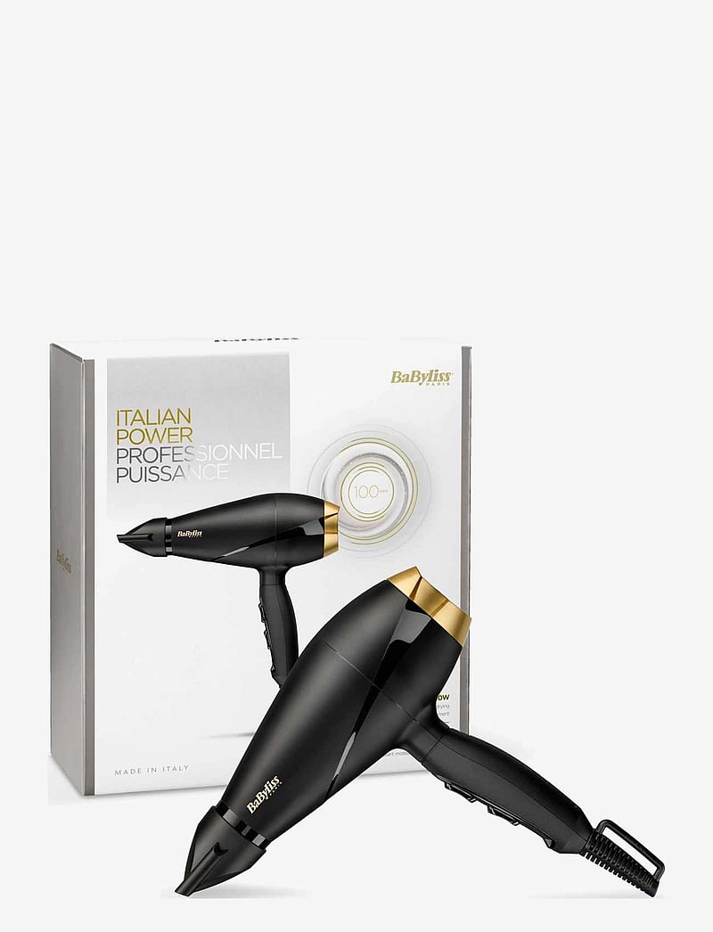 BaByliss - Power Pro 2000 - hárblásarar - black/gold - 1