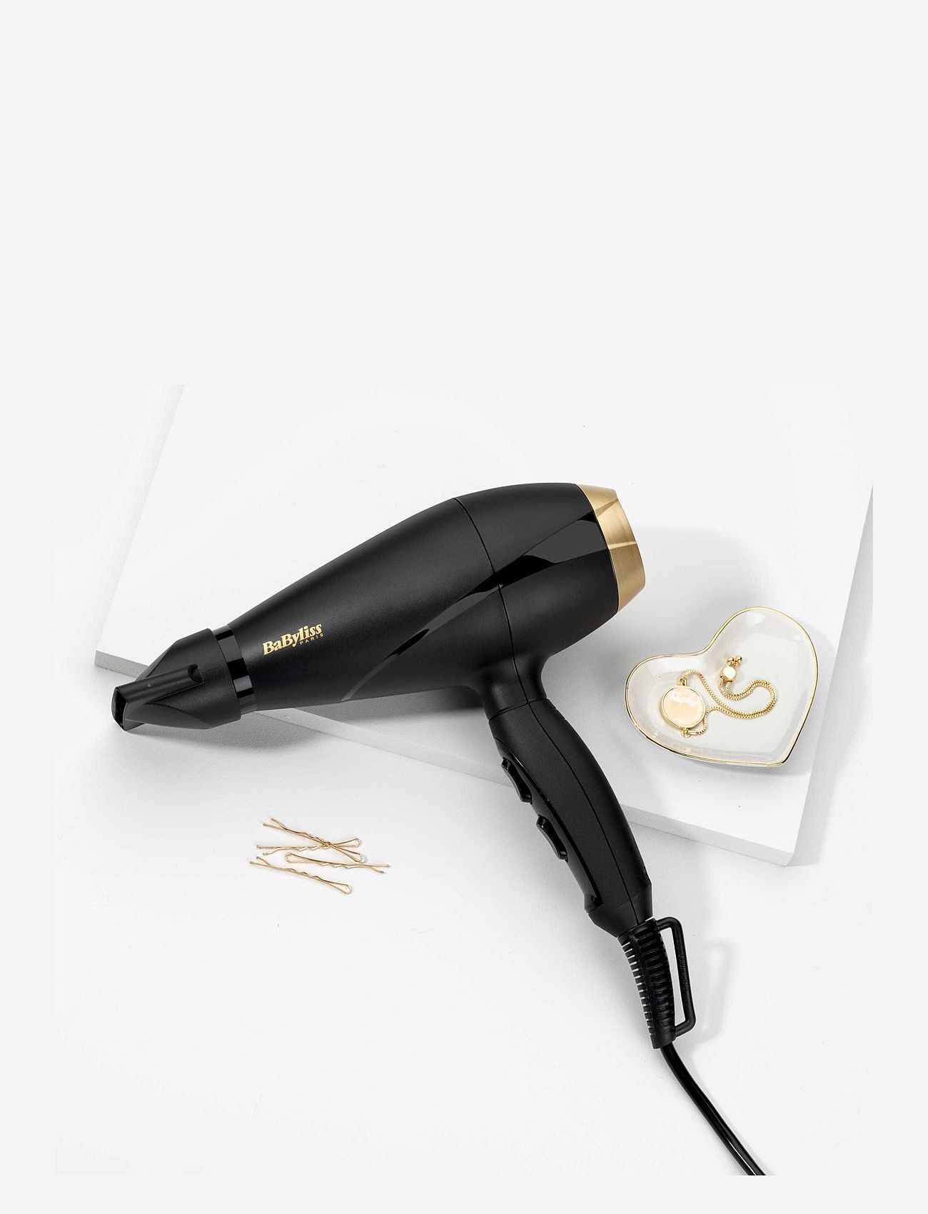 BaByliss - Power Pro 2000 - hárblásarar - black/gold - 5