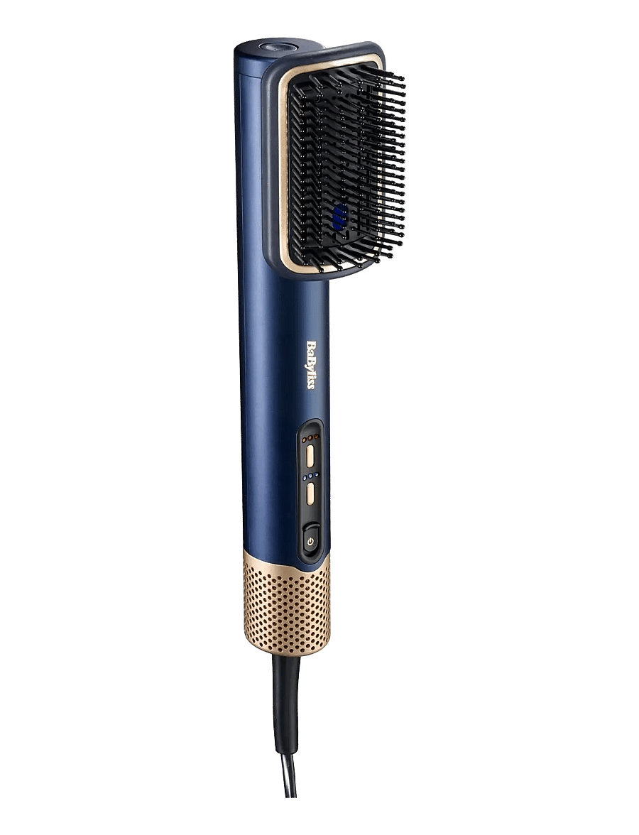 BaByliss - Air Wand Paddle Brush Attachment - föönharjad - navy - 3