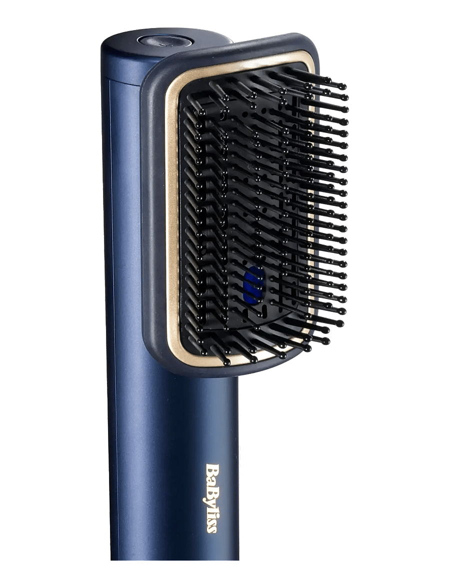 BaByliss - Air Wand Paddle Brush Attachment - föönharjad - navy - 4