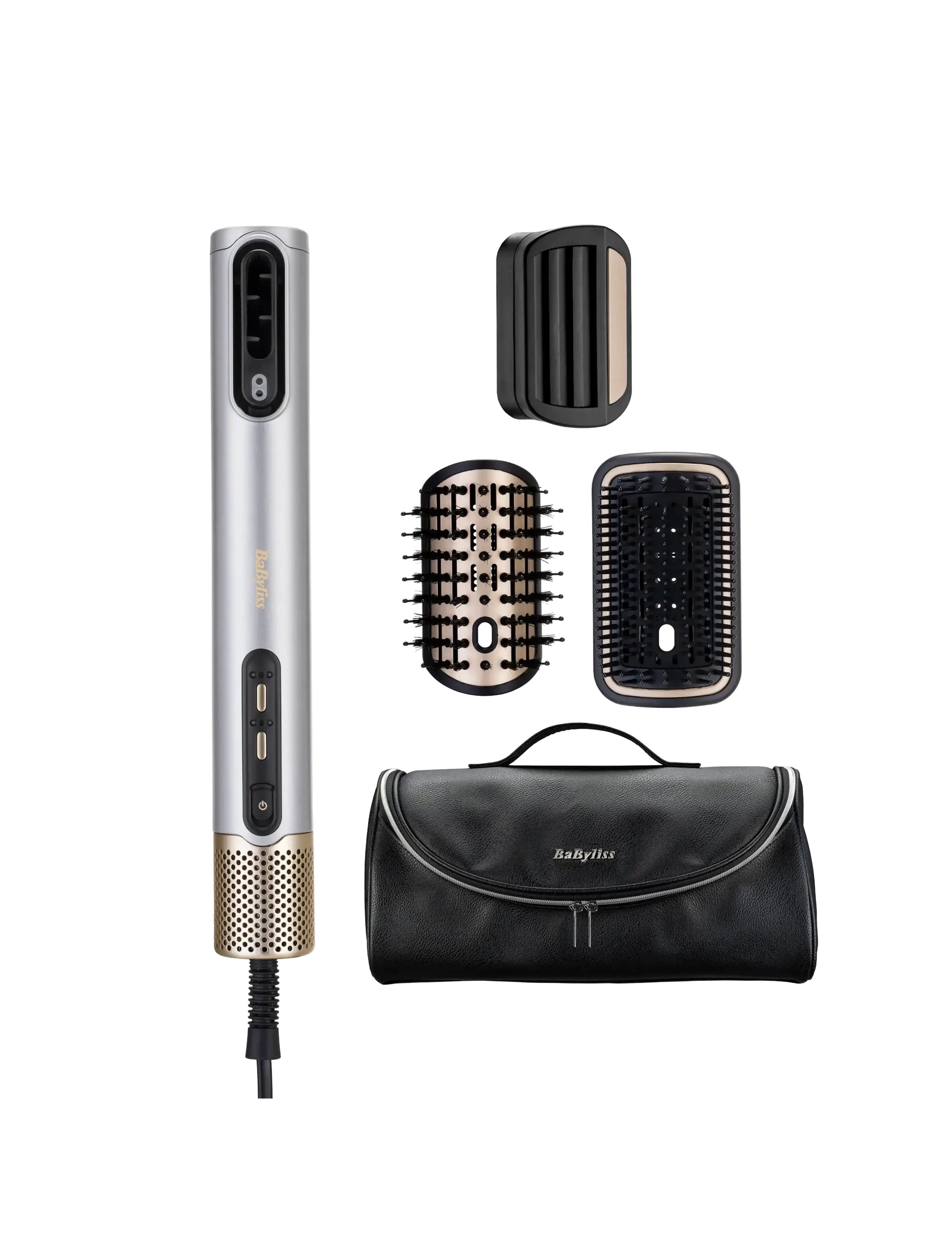 BaByliss Air Wand Limited Edition, One Size, Silver, Værktøj > Varmebørster, Dame