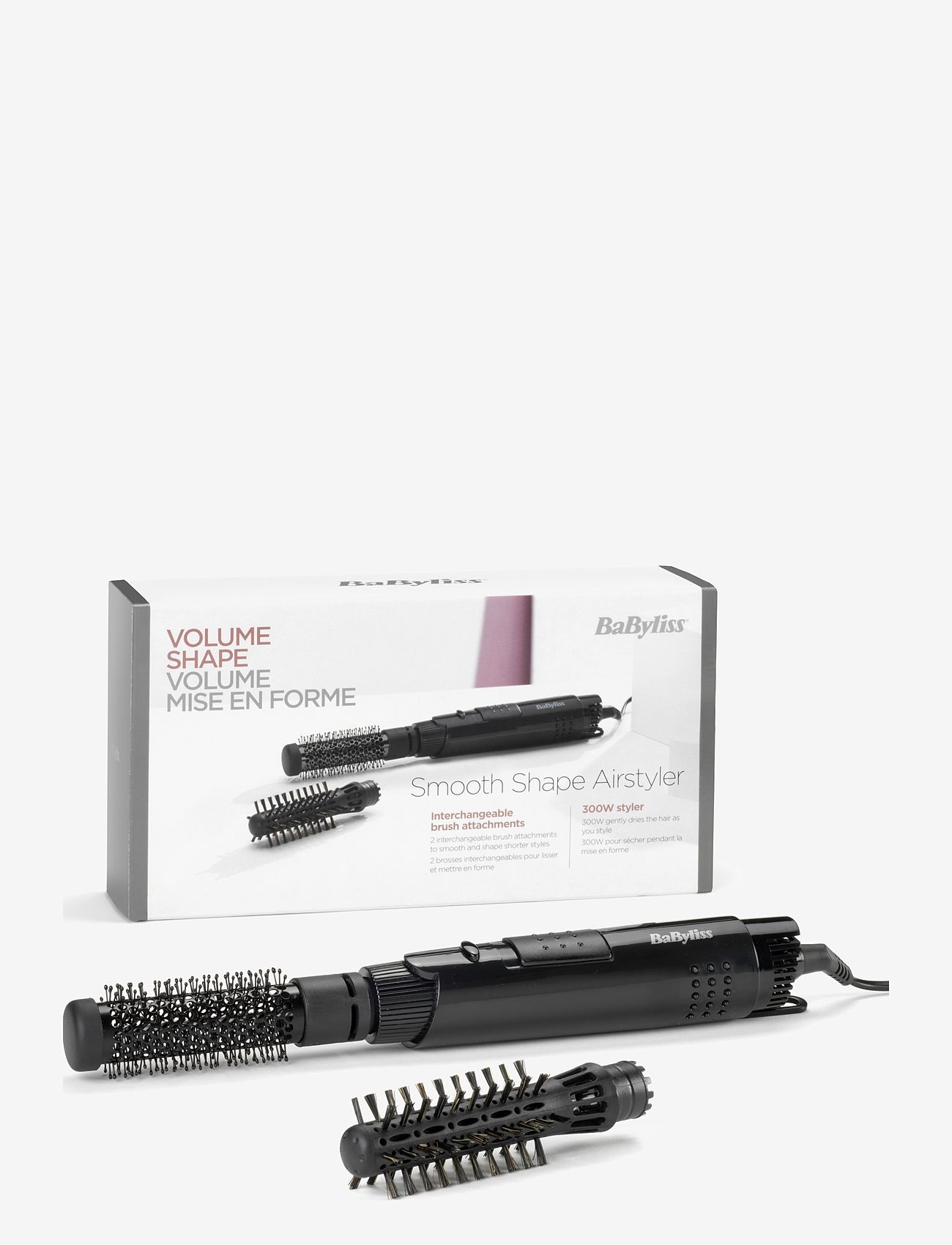 BaByliss - Smooth Shape Airstyler - krullujárn - black - 1