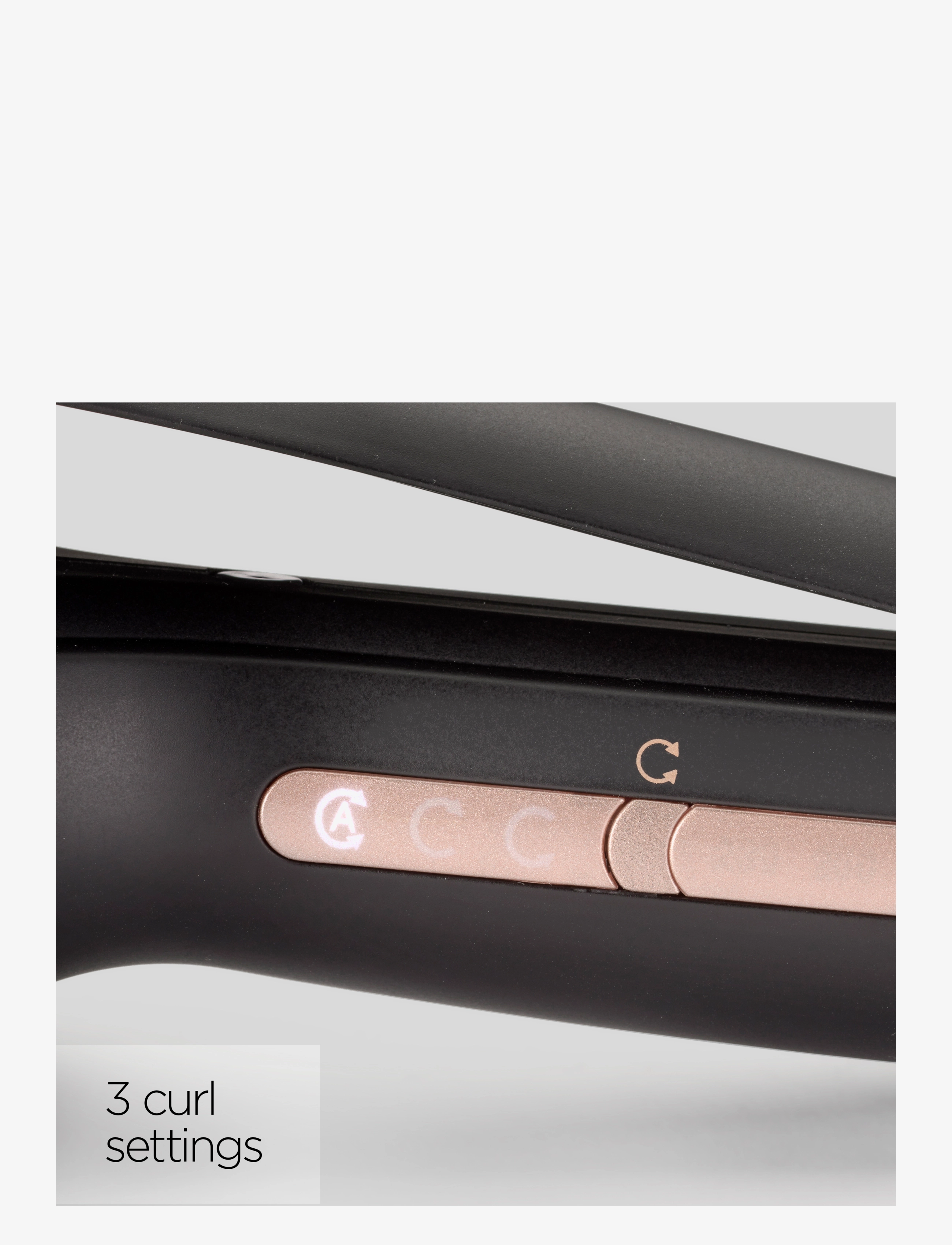 BaByliss - Wave Secret Air - locktång - black/gold - 5