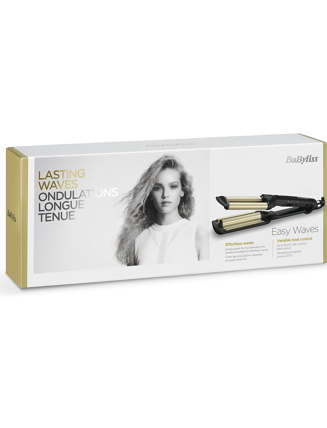 BaByliss - Easy Waves - lokitangid - black - 3
