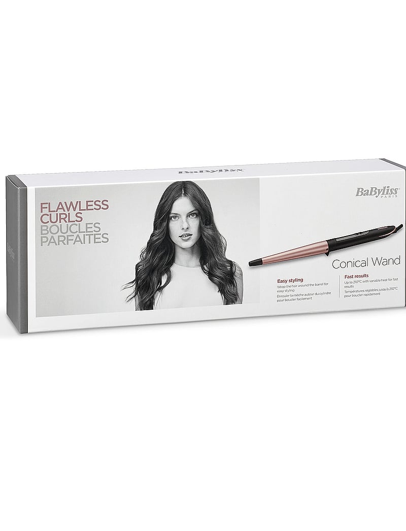 BaByliss - Conical Wand - lokitangid - black/rose gold - 5