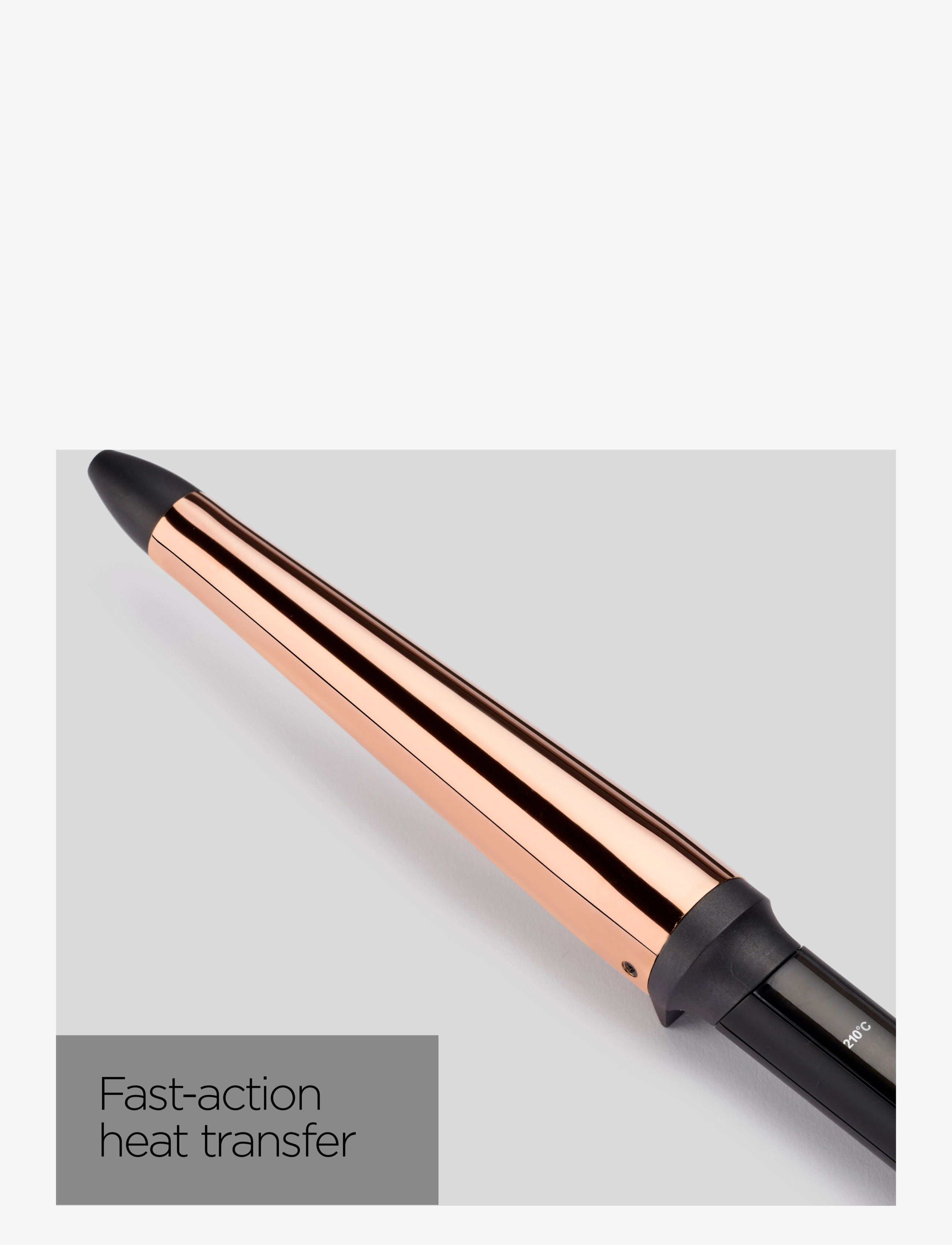 BaByliss - Titanium Brilliance Conical - matu taisnotāji un lokšķēres - black/gold - 3