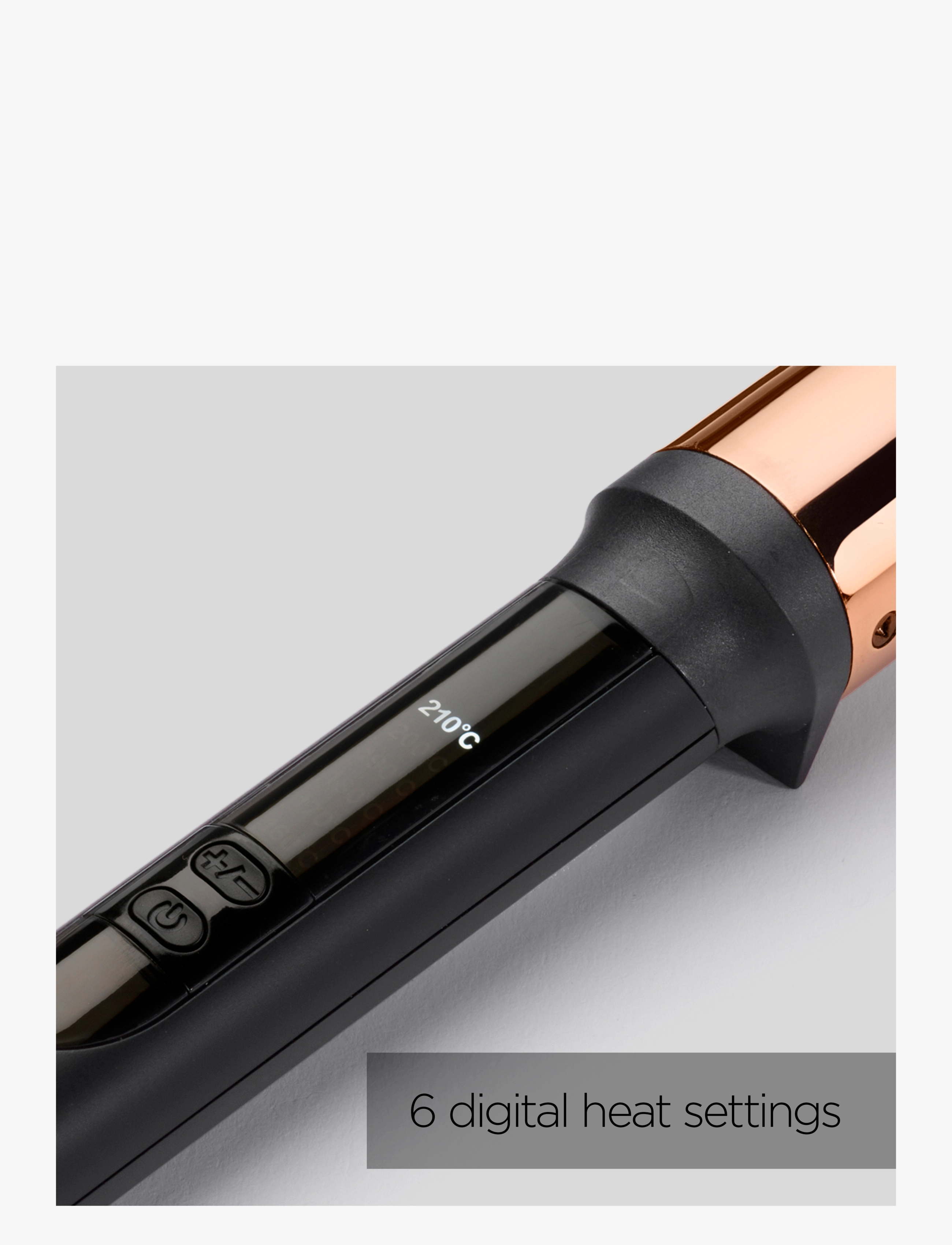 BaByliss - Titanium Brilliance Conical - matu taisnotāji un lokšķēres - black/gold - 5