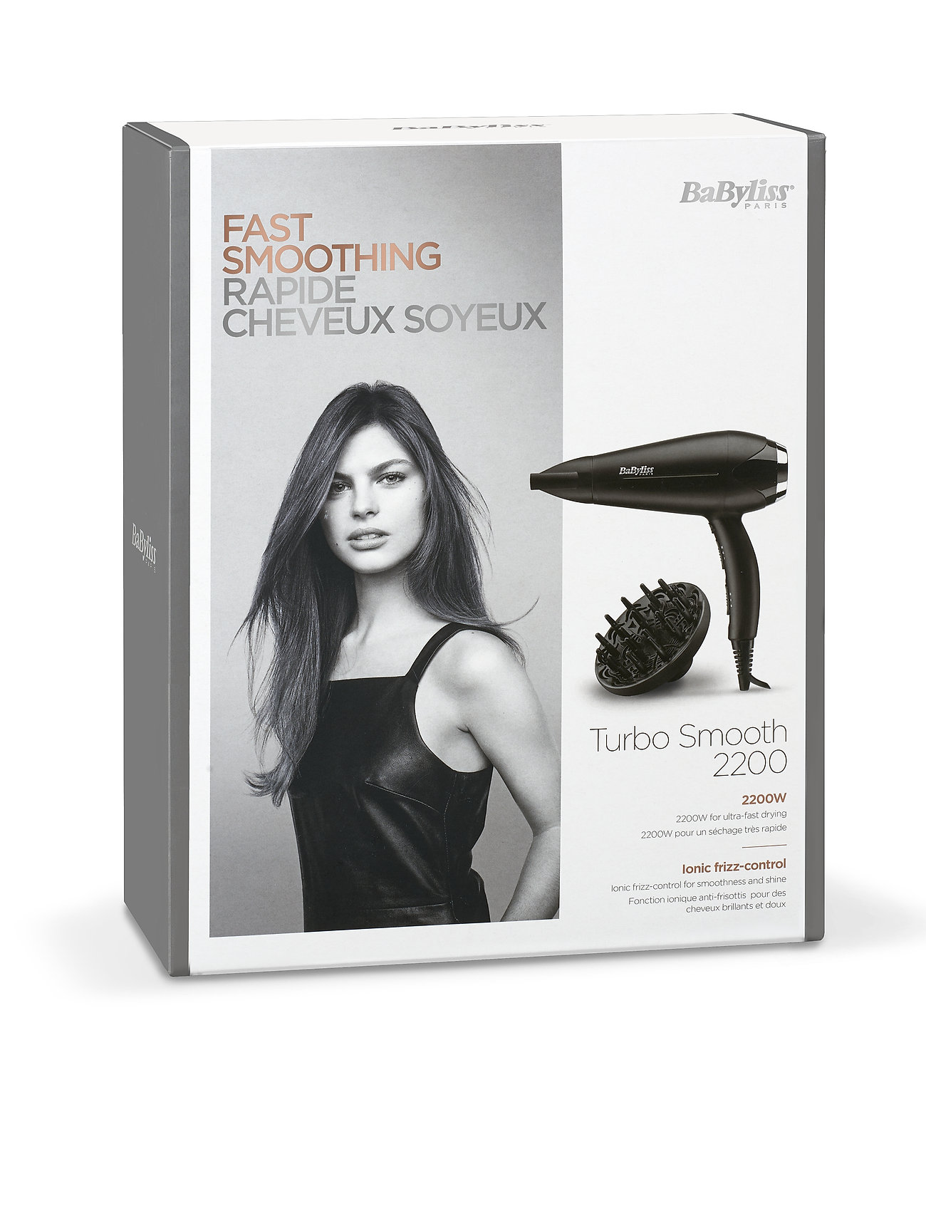 BaByliss - Turbo Smooth 2200 - laveste priser - black - 5