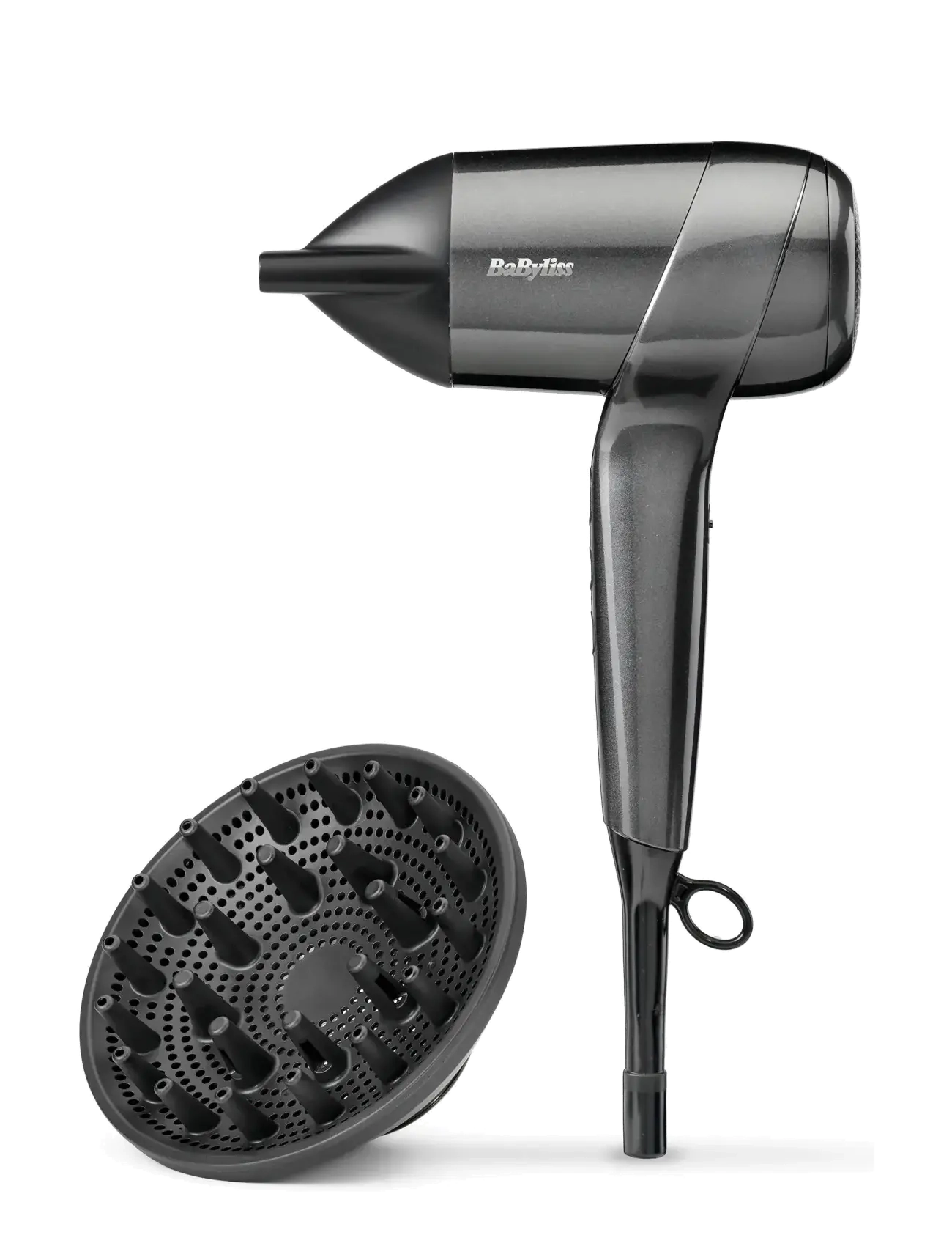 BaByliss Titanium Shine Dryer - CPH fashion week - GREY / black
