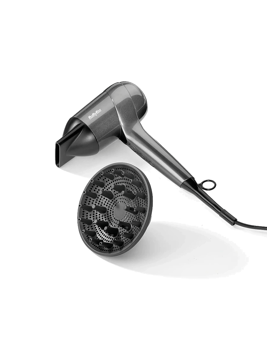 BaByliss - Titanium Shine Dryer - föönid - grey - 2