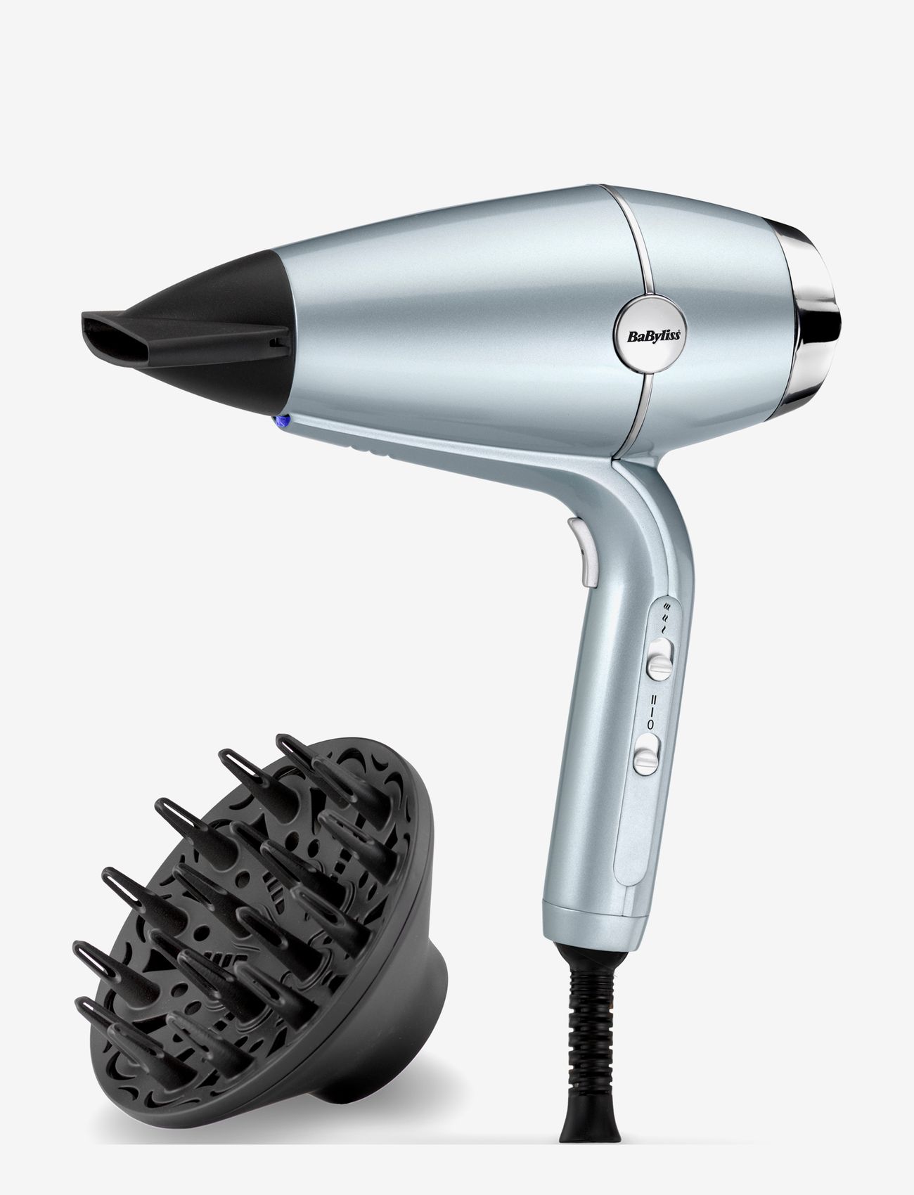 BaByliss - Hydro-Fusion 2100 - hårfön - light blue - 0