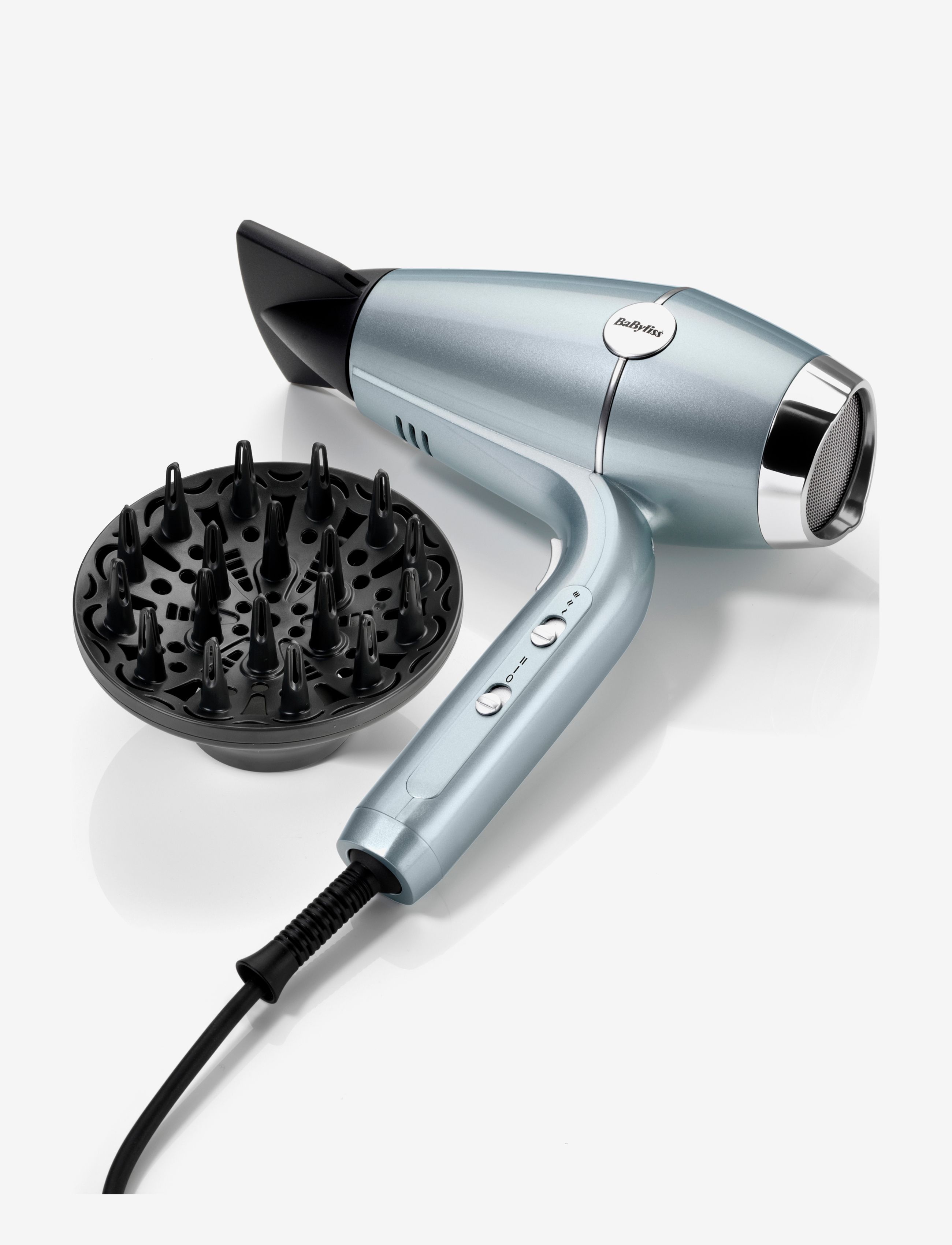 BaByliss - Hydro-Fusion 2100 - hårtørrere - light blue - 4
