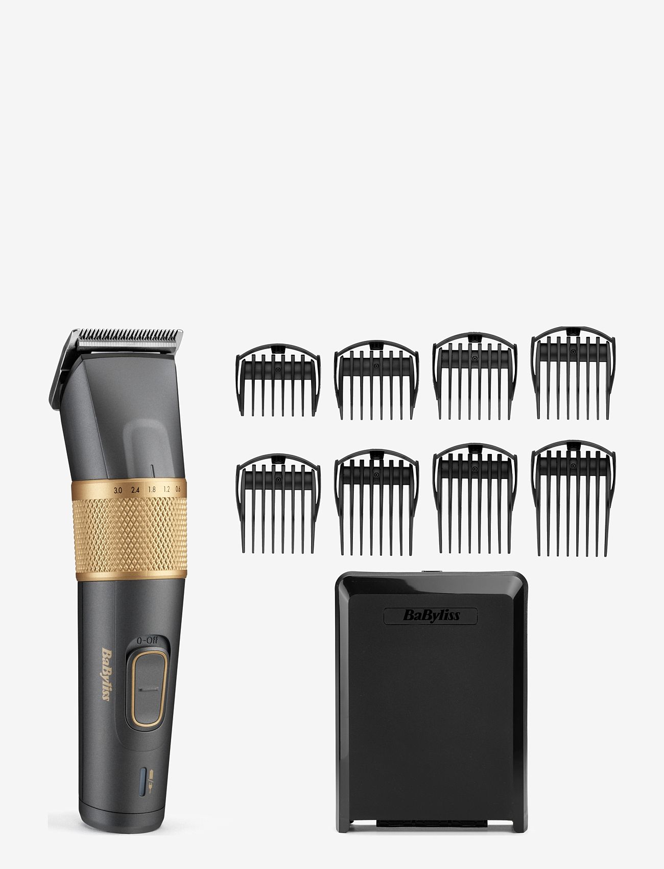 BaByliss - Graphite Precision Hair Clipper - miehille - grey - 0