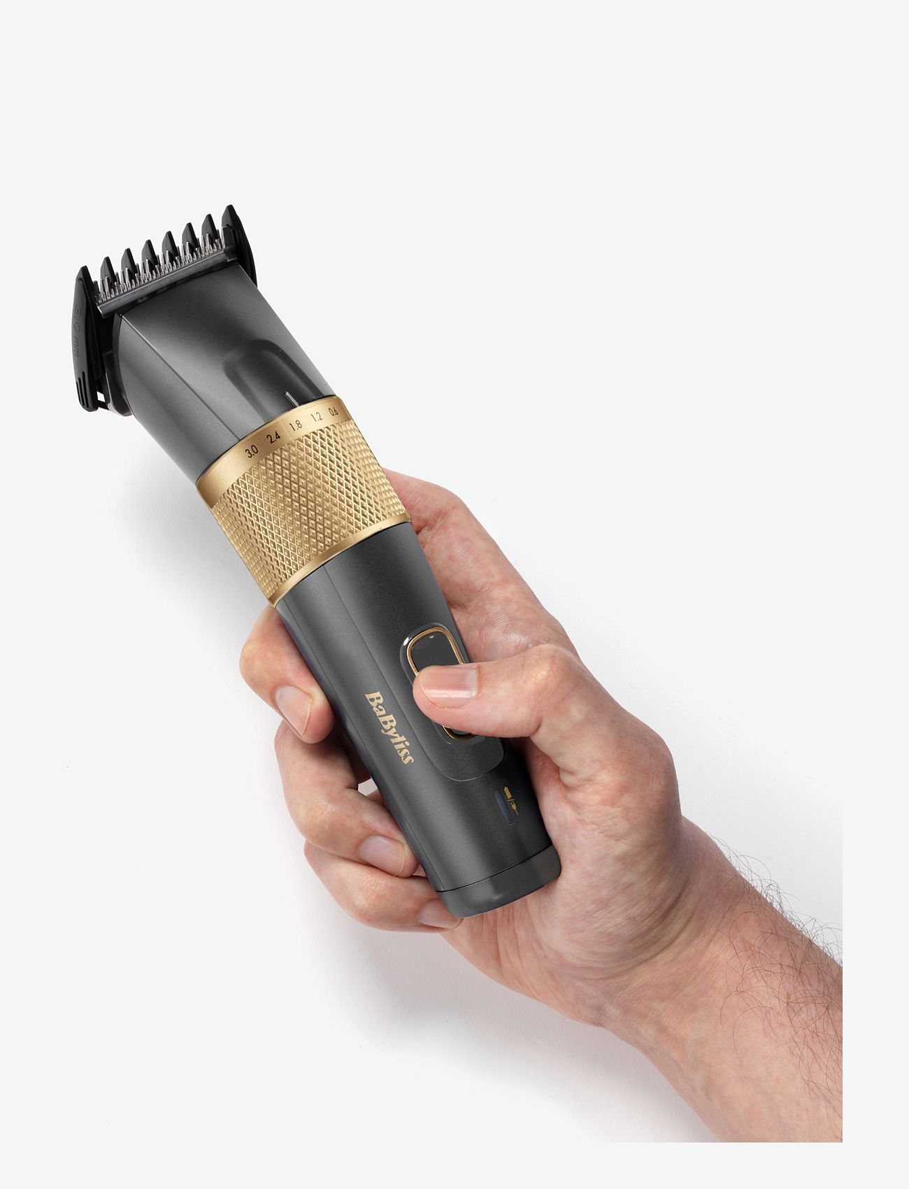 BaByliss - Graphite Precision Hair Clipper - miehille - grey - 1