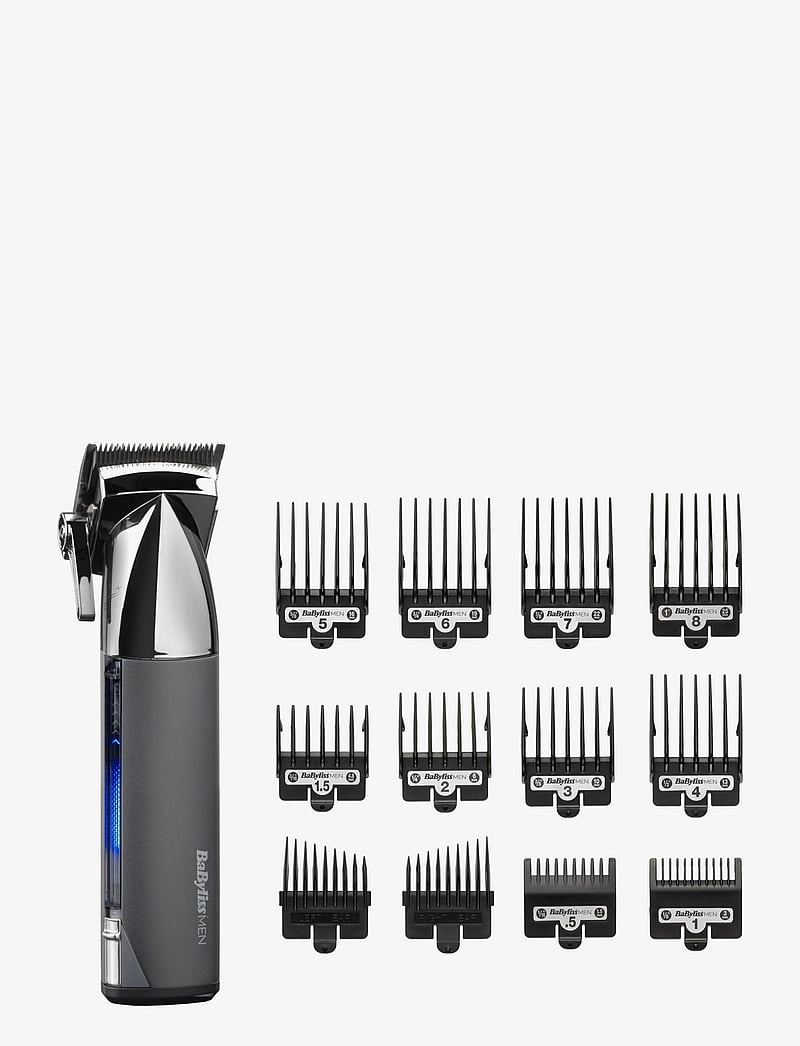 BaByliss - Super-X Metal Series Cordless Hair Clipper - above 500kr - silver/grey - 1